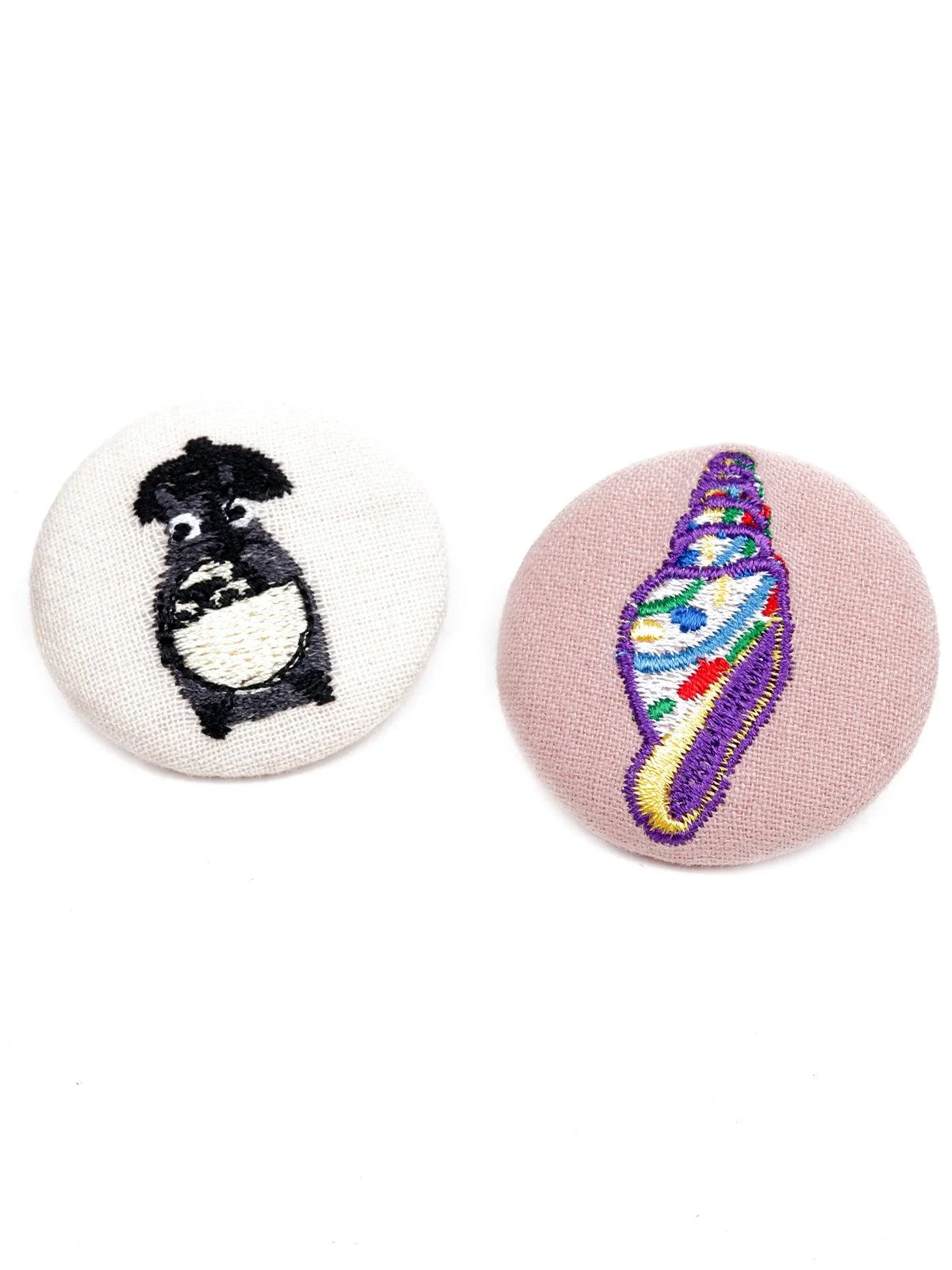 Odette Women Black Metal Brooch - Image 3
