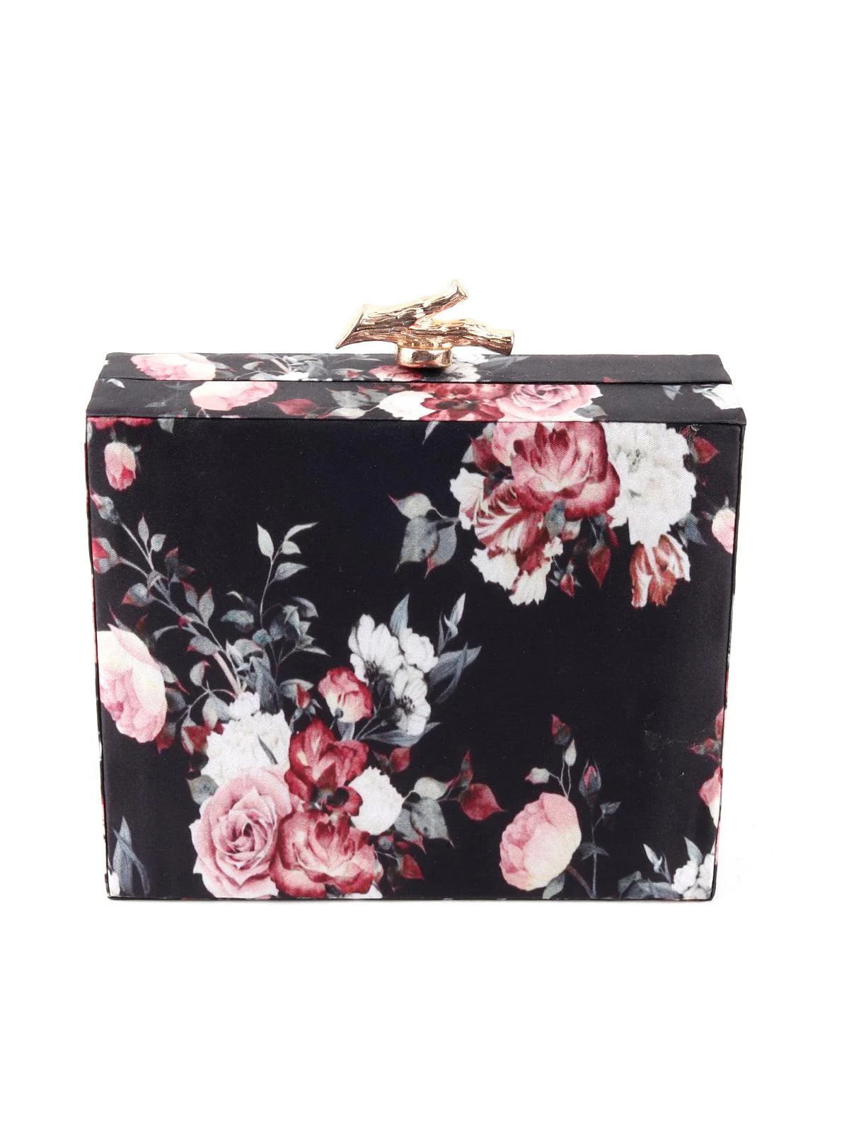 Odette Women Dark Floral Sling Bag - Image 3