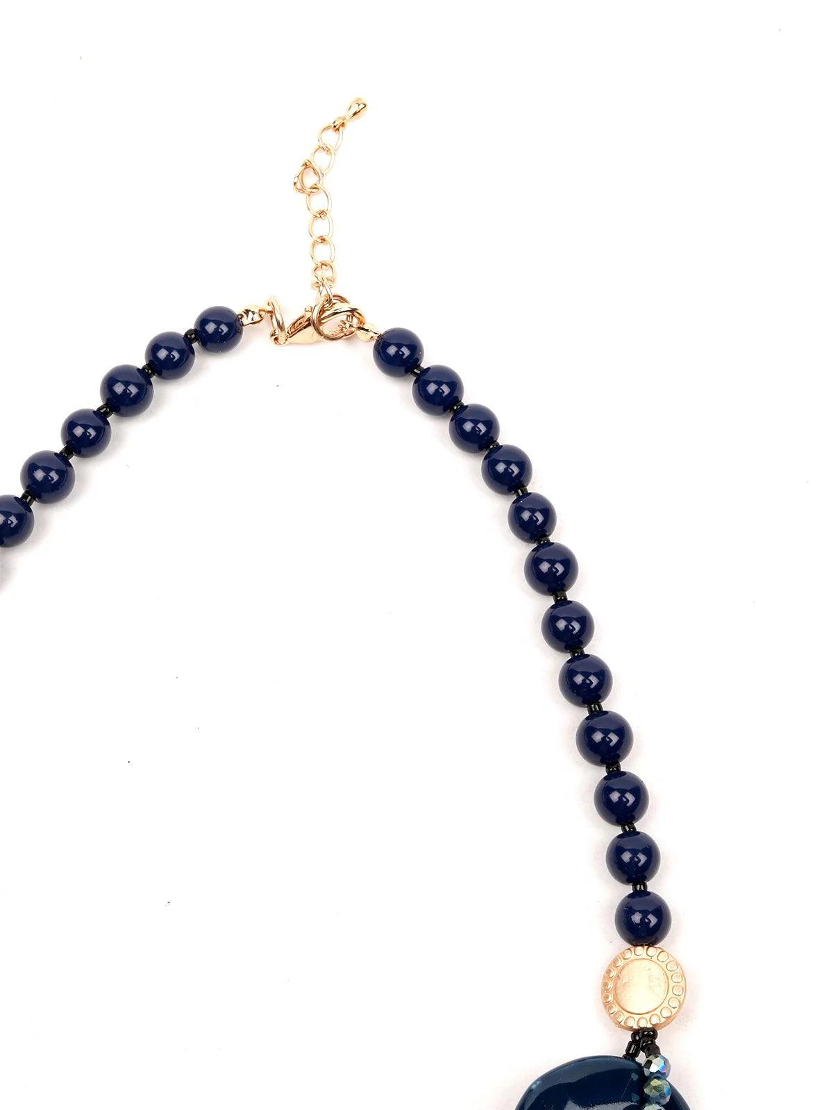Odette Women Blue Metal Necklace - Image 4