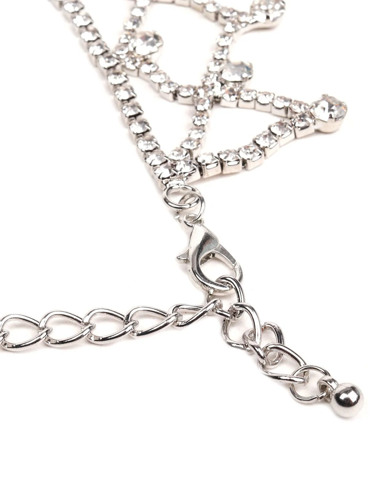 Odette Women Silver Designer Necklace - Image 6
