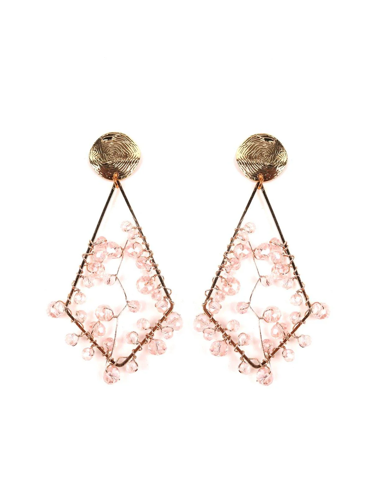 Odette Women Gold Metal Earrings - Image 3