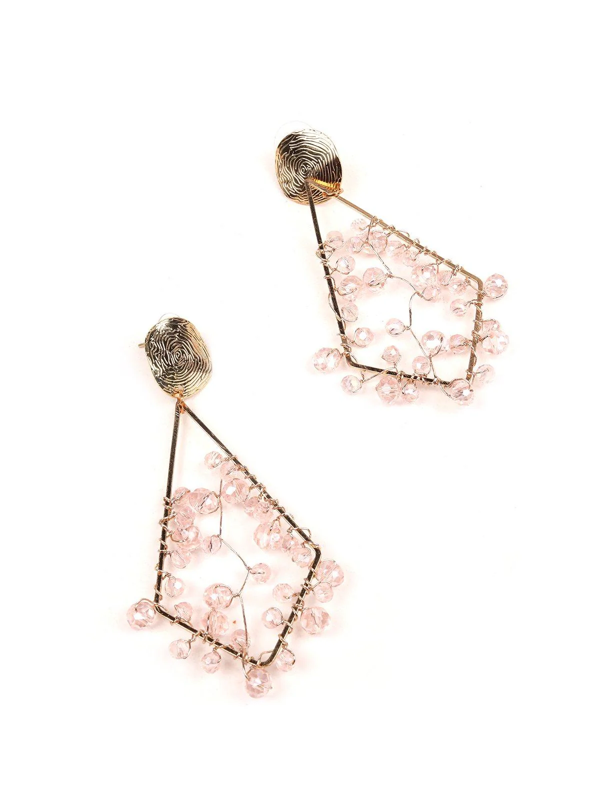 Odette Women Gold Metal Earrings - Image 5