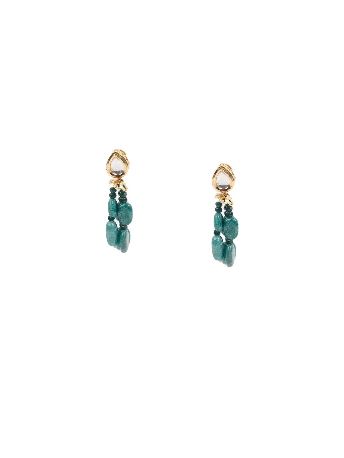 Odette Women Designer Stones And Kundan Necklace Set - Image 6