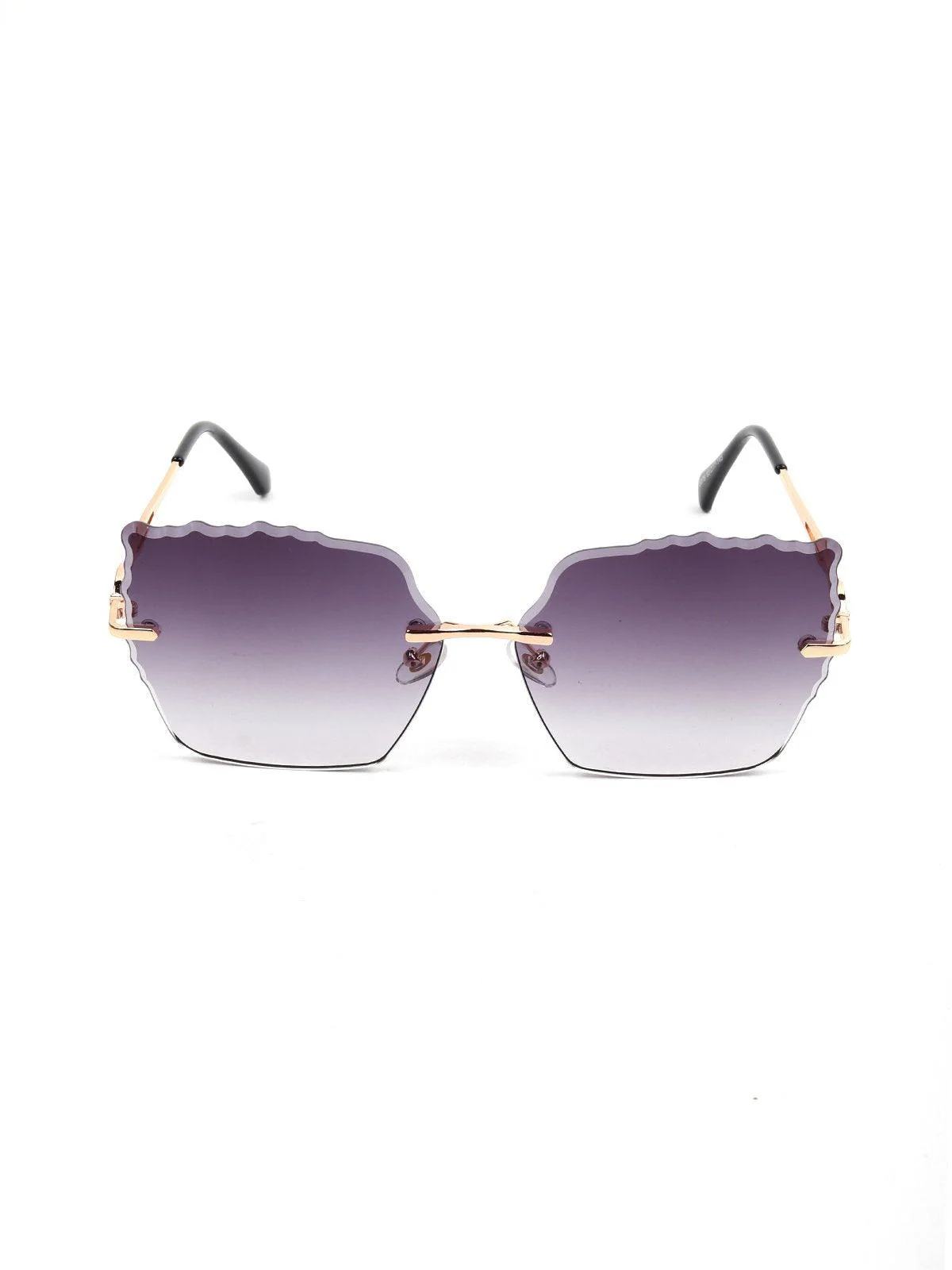 Odette Women Voilet High-Index Acrylic Sunglasses - Image 3