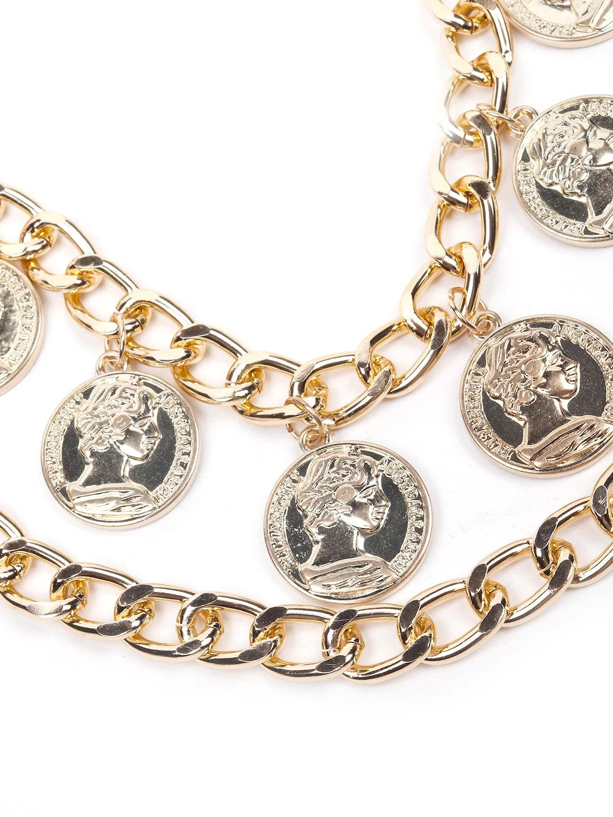 Odette Women Gold Metal Necklace - Image 6