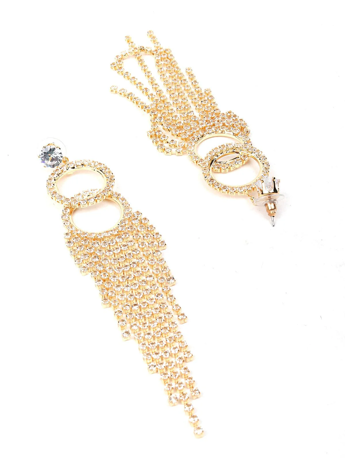 Odette Women Gold Metal Earrings - Image 6