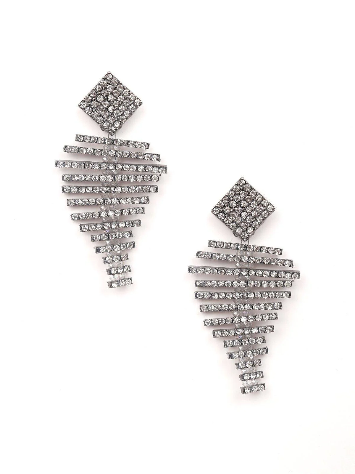 Odette Women Gold Metal Earrings - Image 3