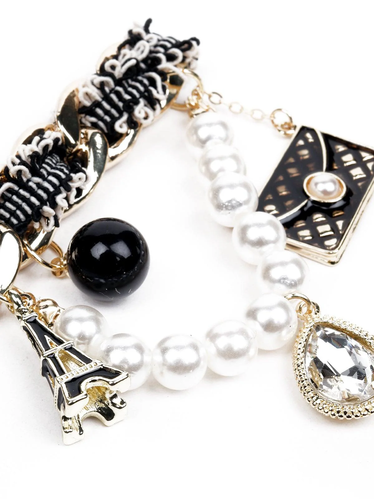 Odette Women Black Metal Brooch - Image 5