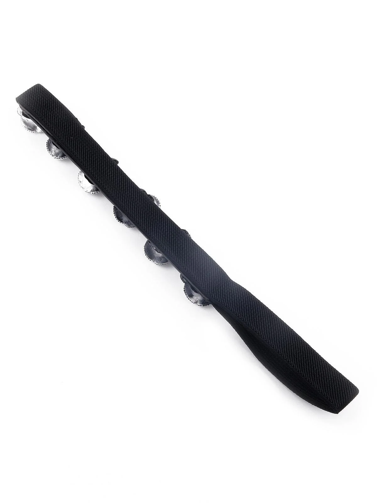 Odette Women Elastic Black Rose Embellished Belt - Image 6