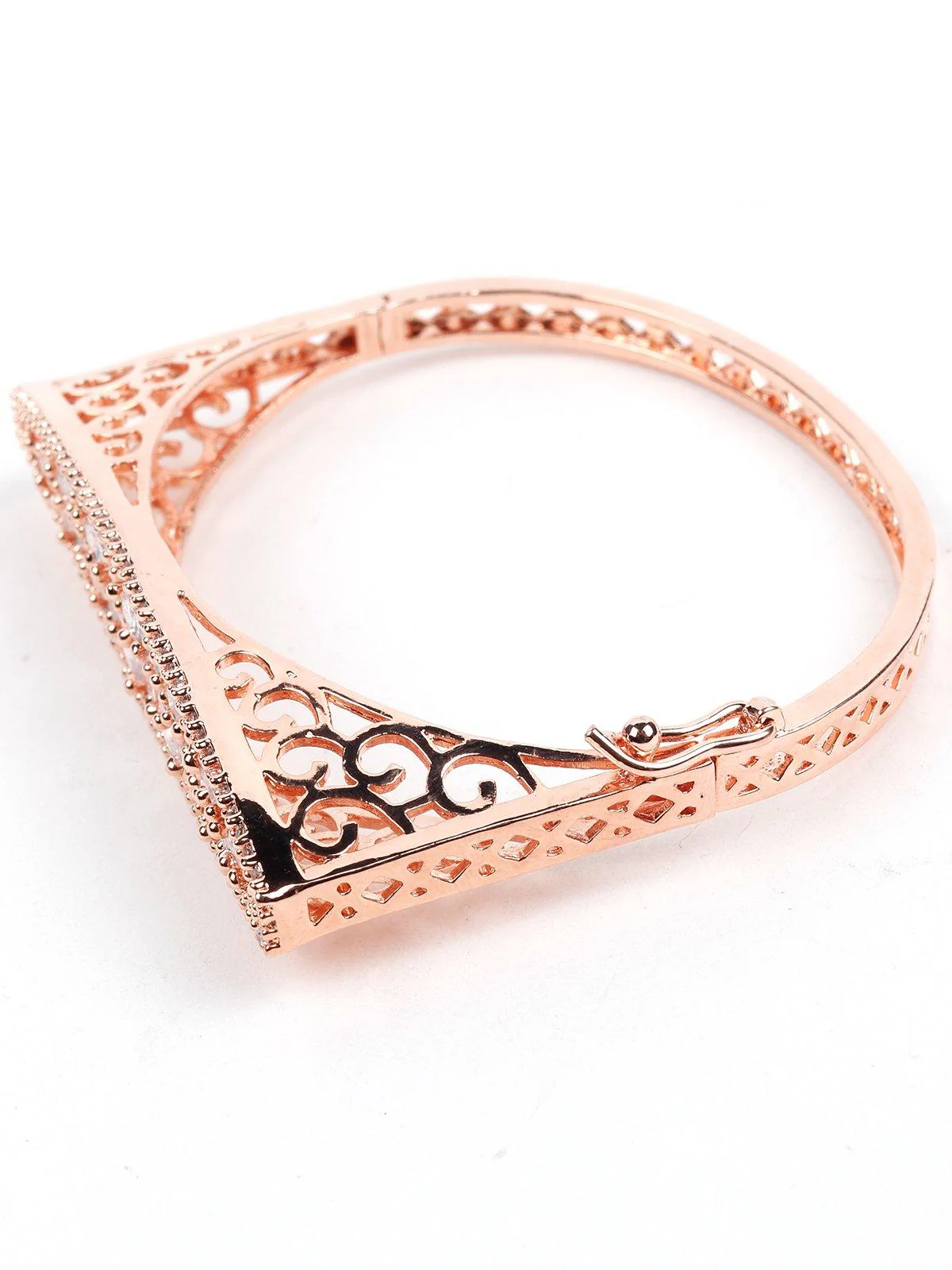 Odette Women Gold Metal Bracelet - Image 4