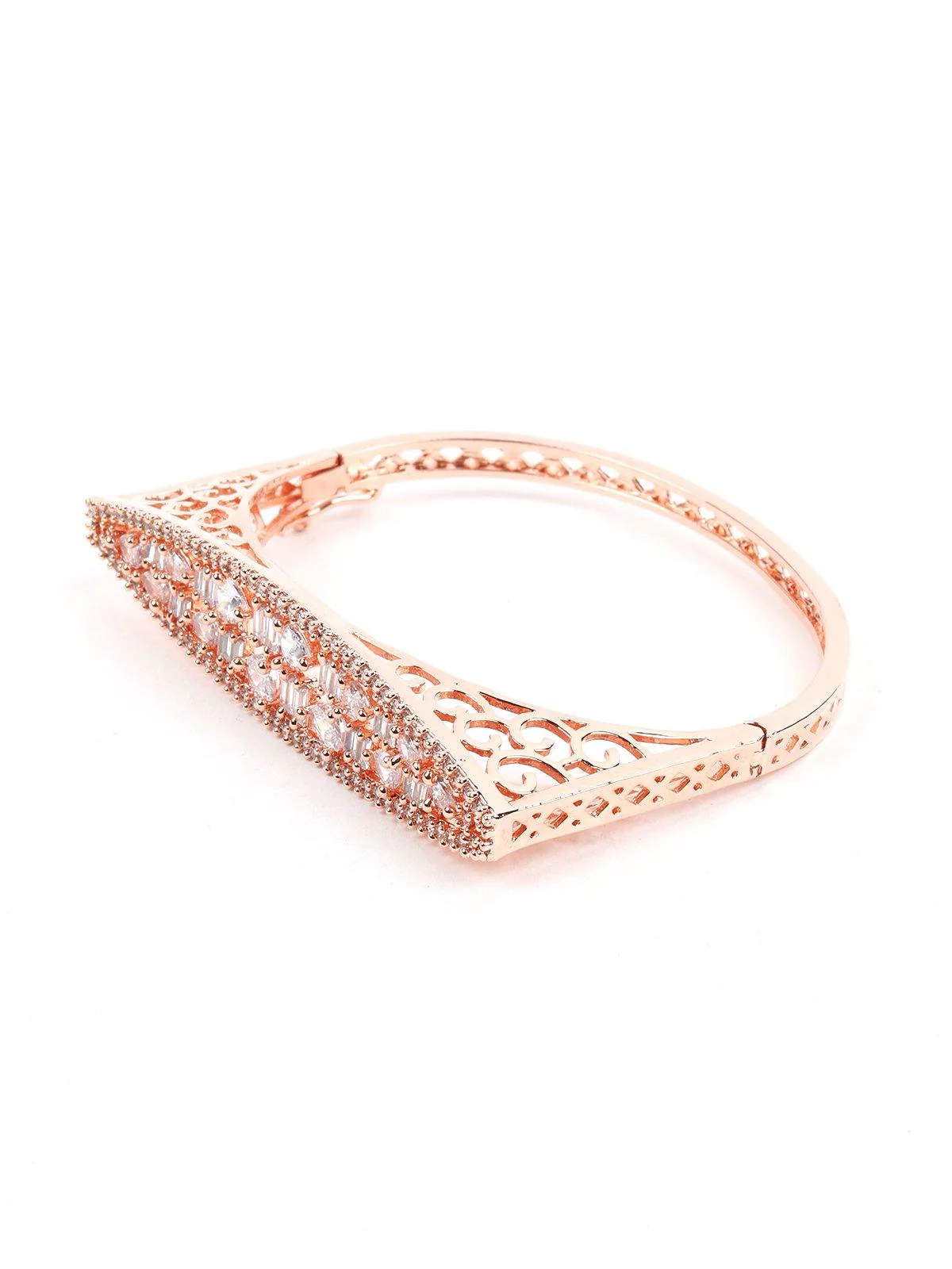 Odette Women Gold Metal Bracelet - Image 6