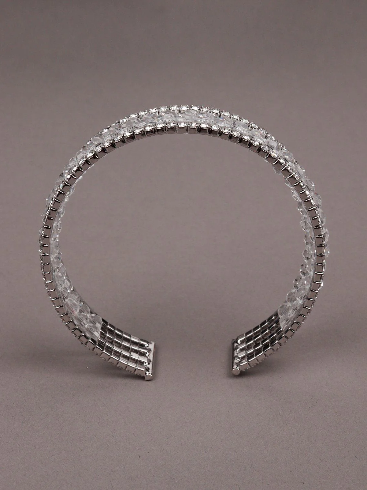 Odette Women Silver Metal Bracelet - Image 4