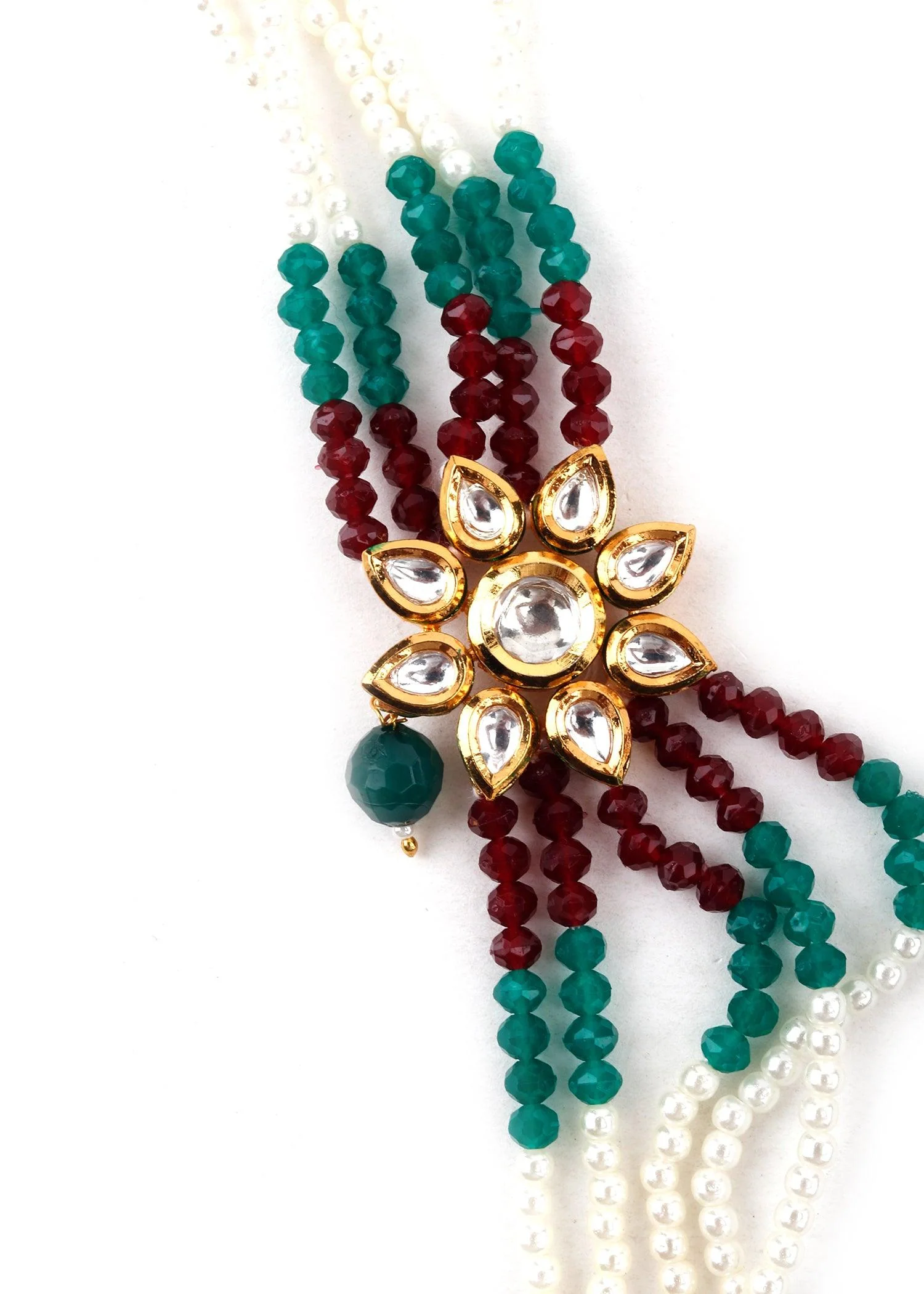 Odette Women Elegant Pearl Belt With Beads - Image 5