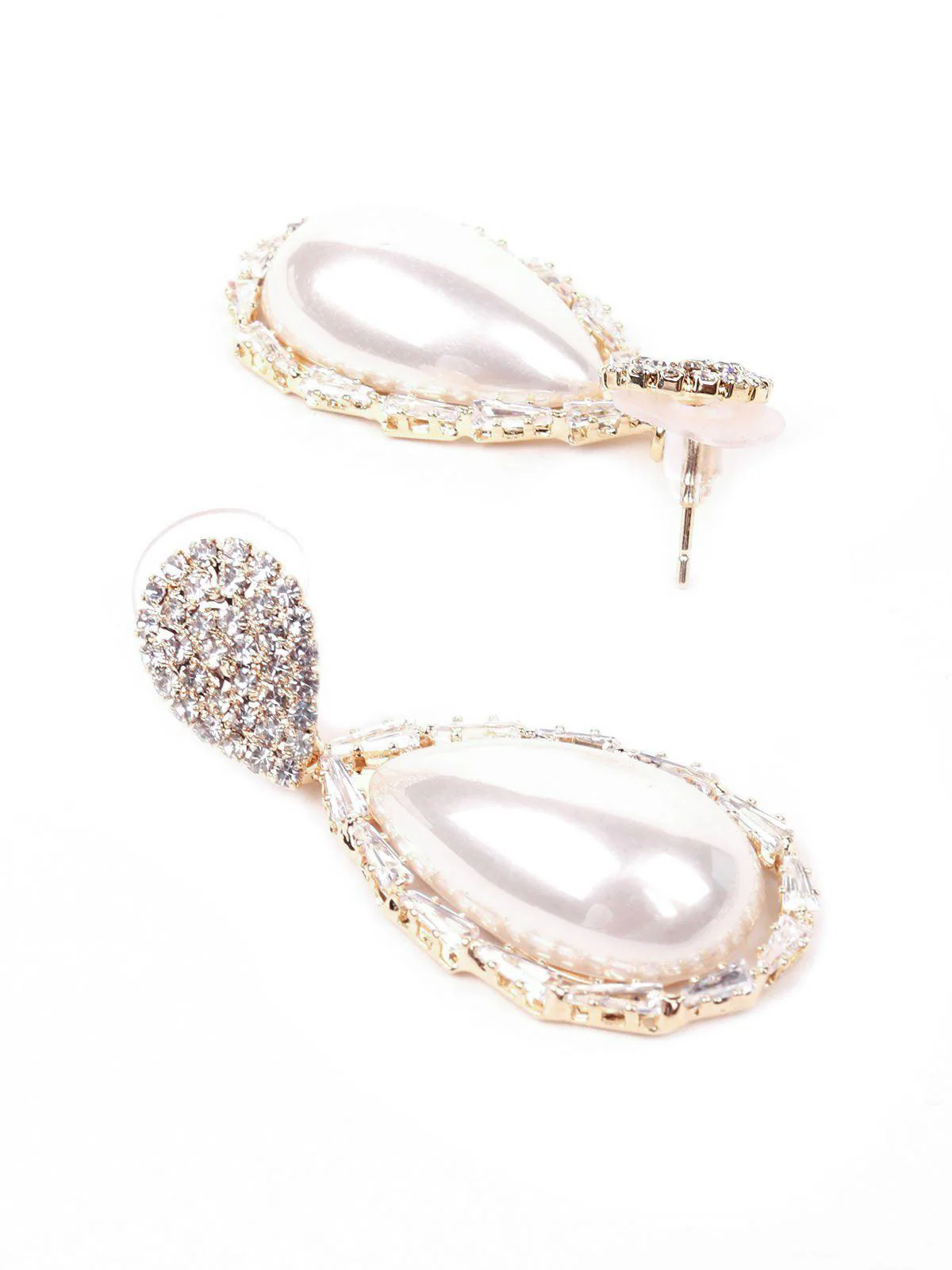 Odette Women Gold Metal Earrings - Image 6