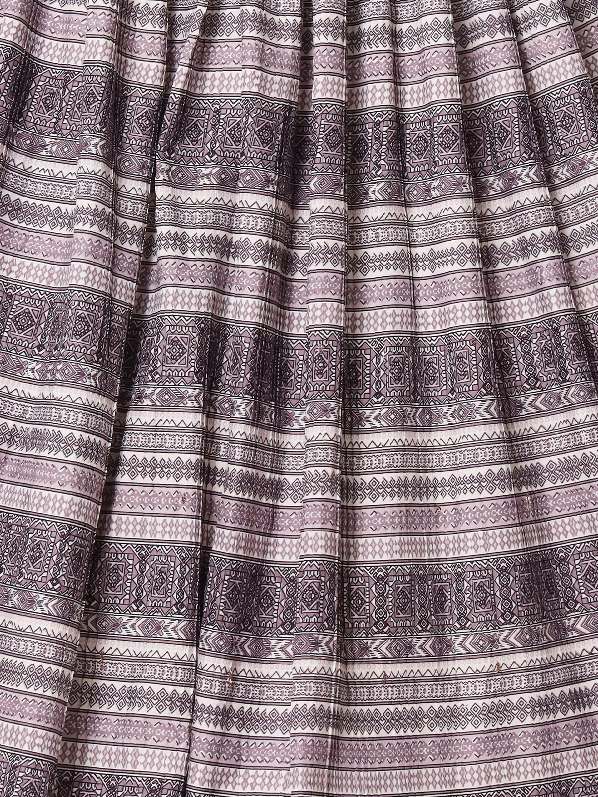 Odette Women Elegant Violet Art Silk Semi-Stitched Lehenga Choli - Image 5