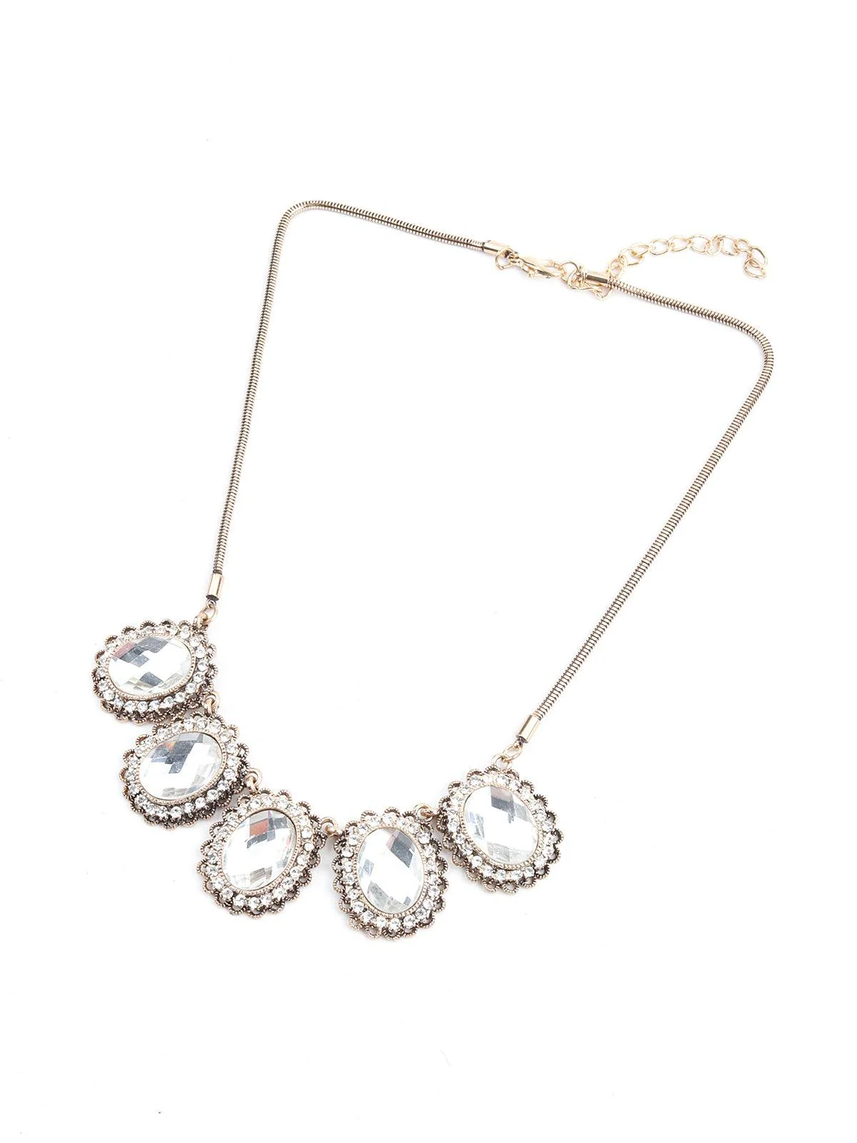 Odette Women Gold Metal Necklace - Image 3