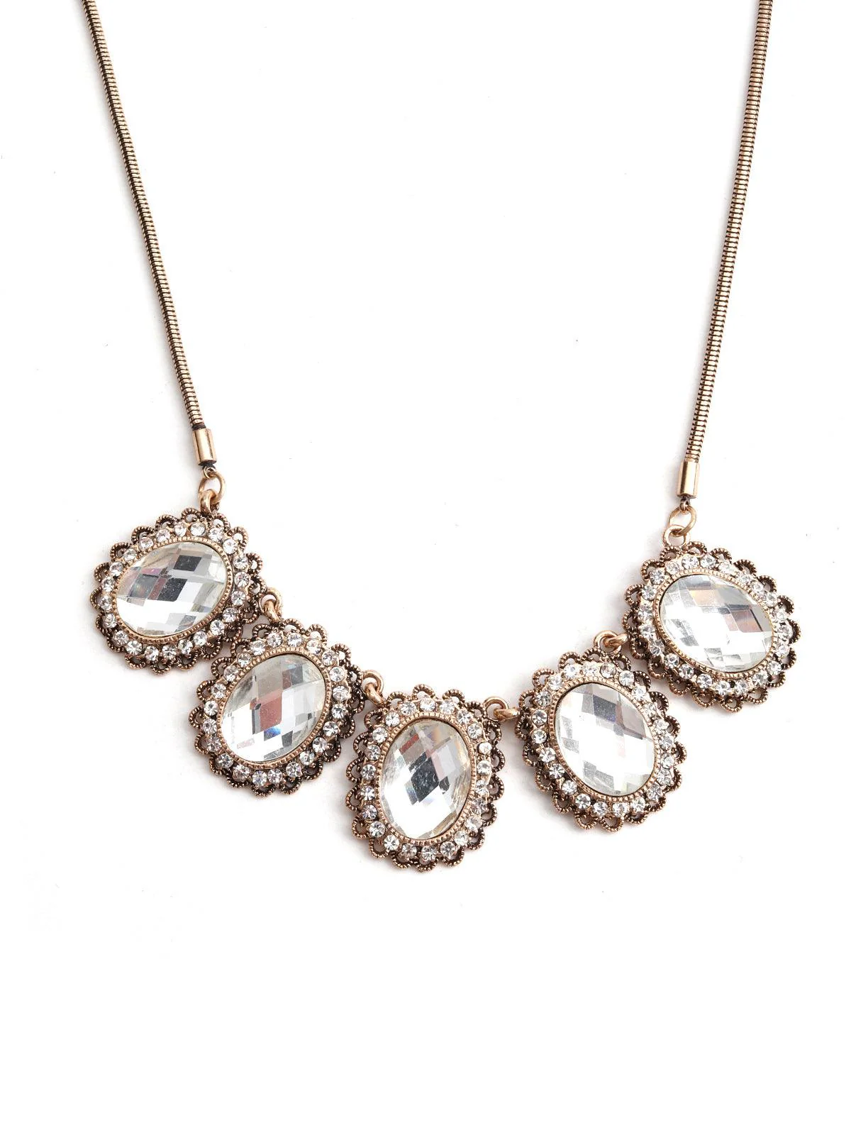 Odette Women Gold Metal Necklace - Image 5