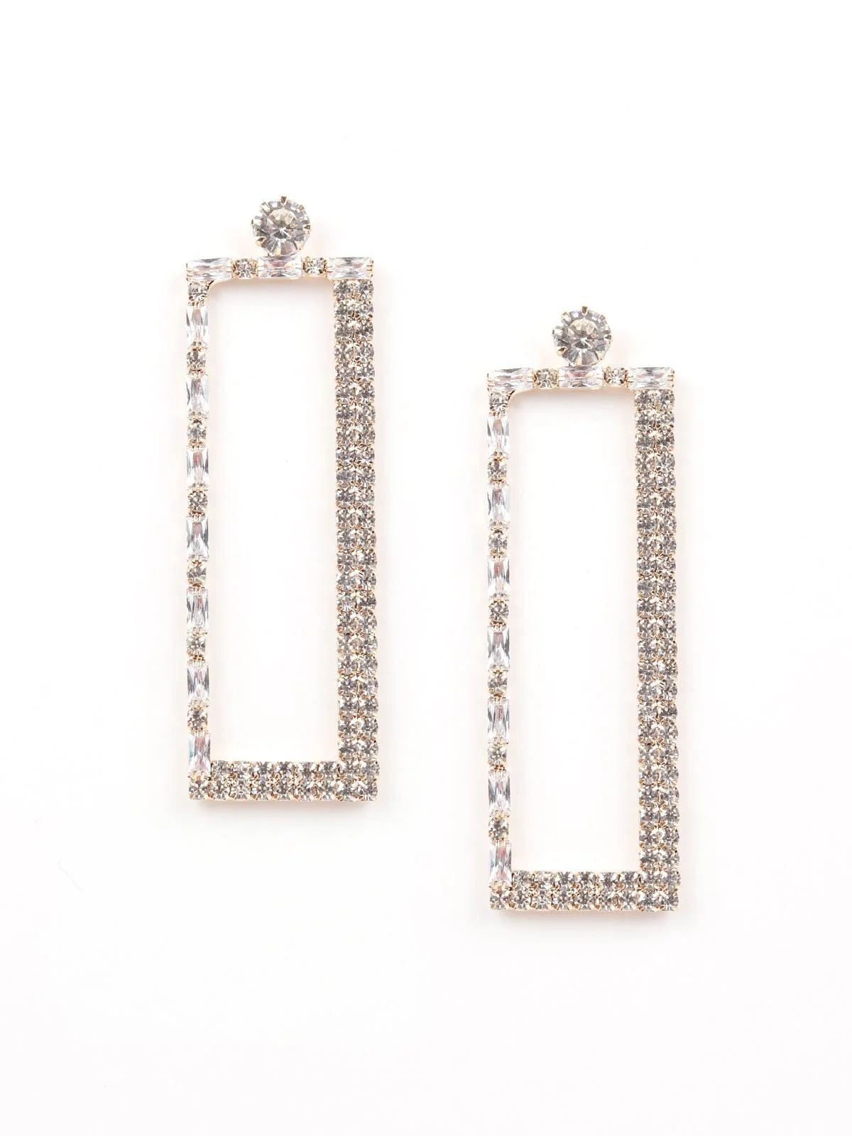 Odette Women Silver Metal Earrings - Image 3