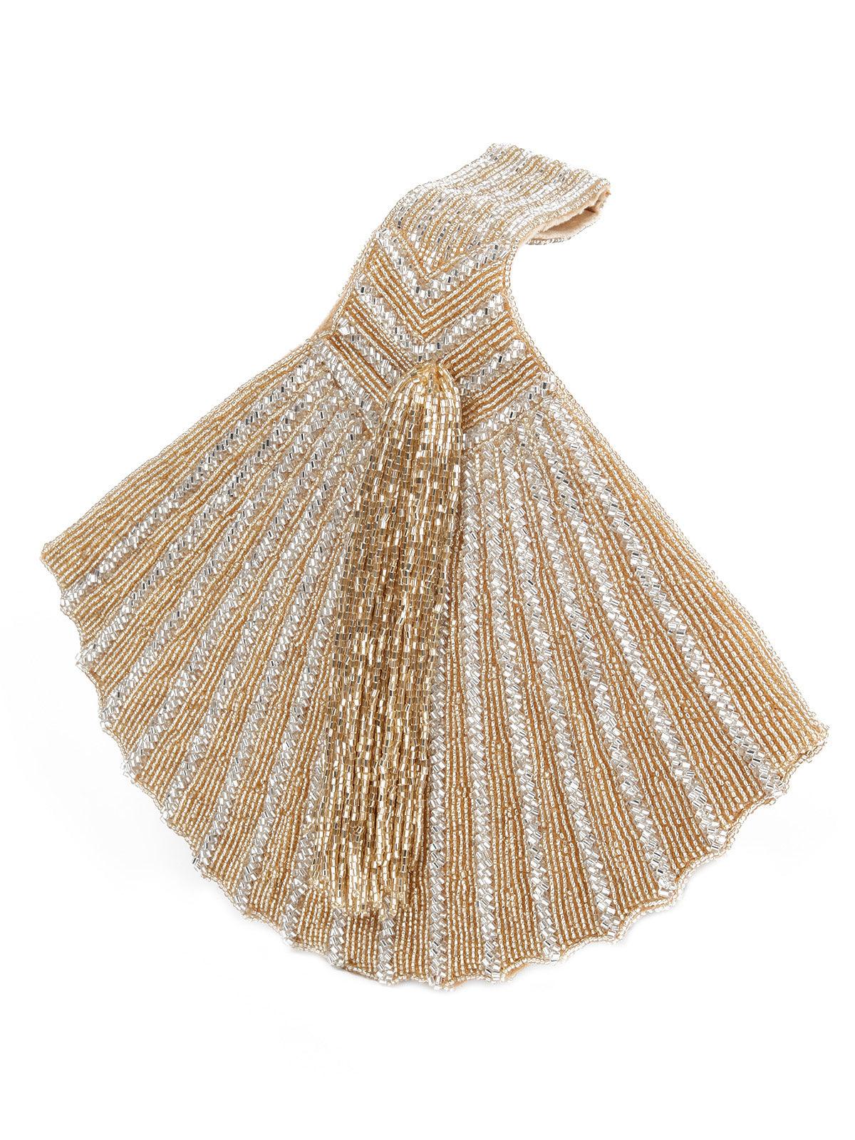 Odette Women Envy My Gold Potli Bag - Image 4