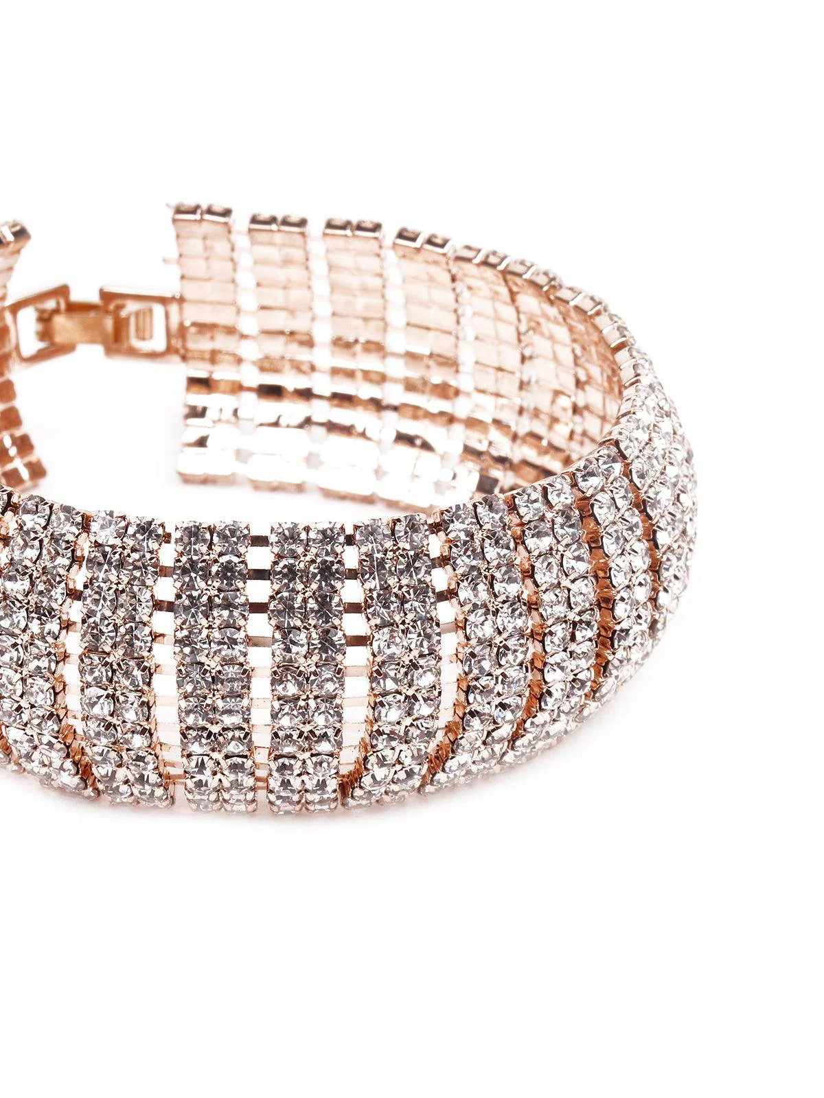 Odette Women Gold Metal Bracelet - Image 5
