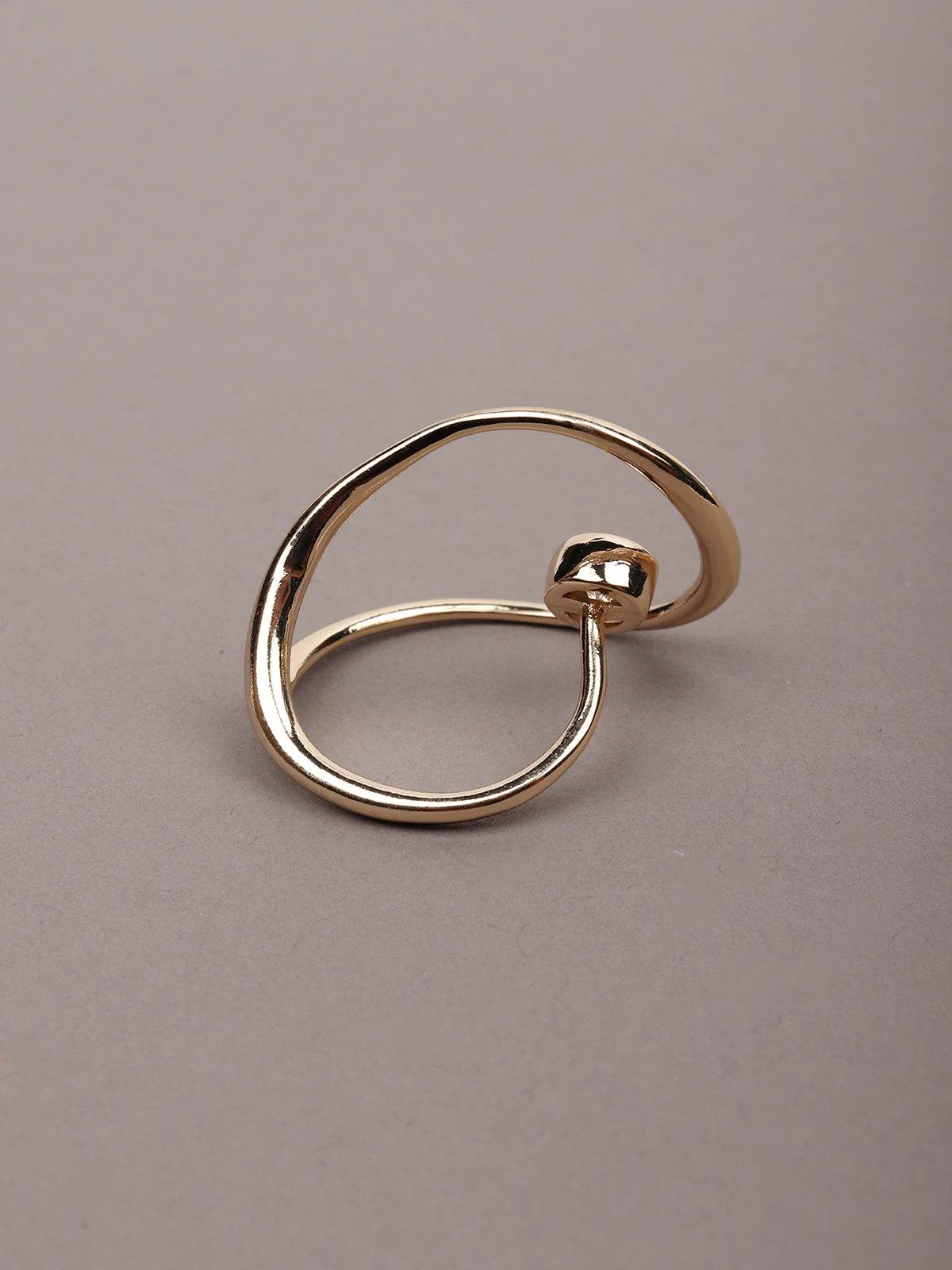 Odette Women Rhinestone Metal Ring - Image 5