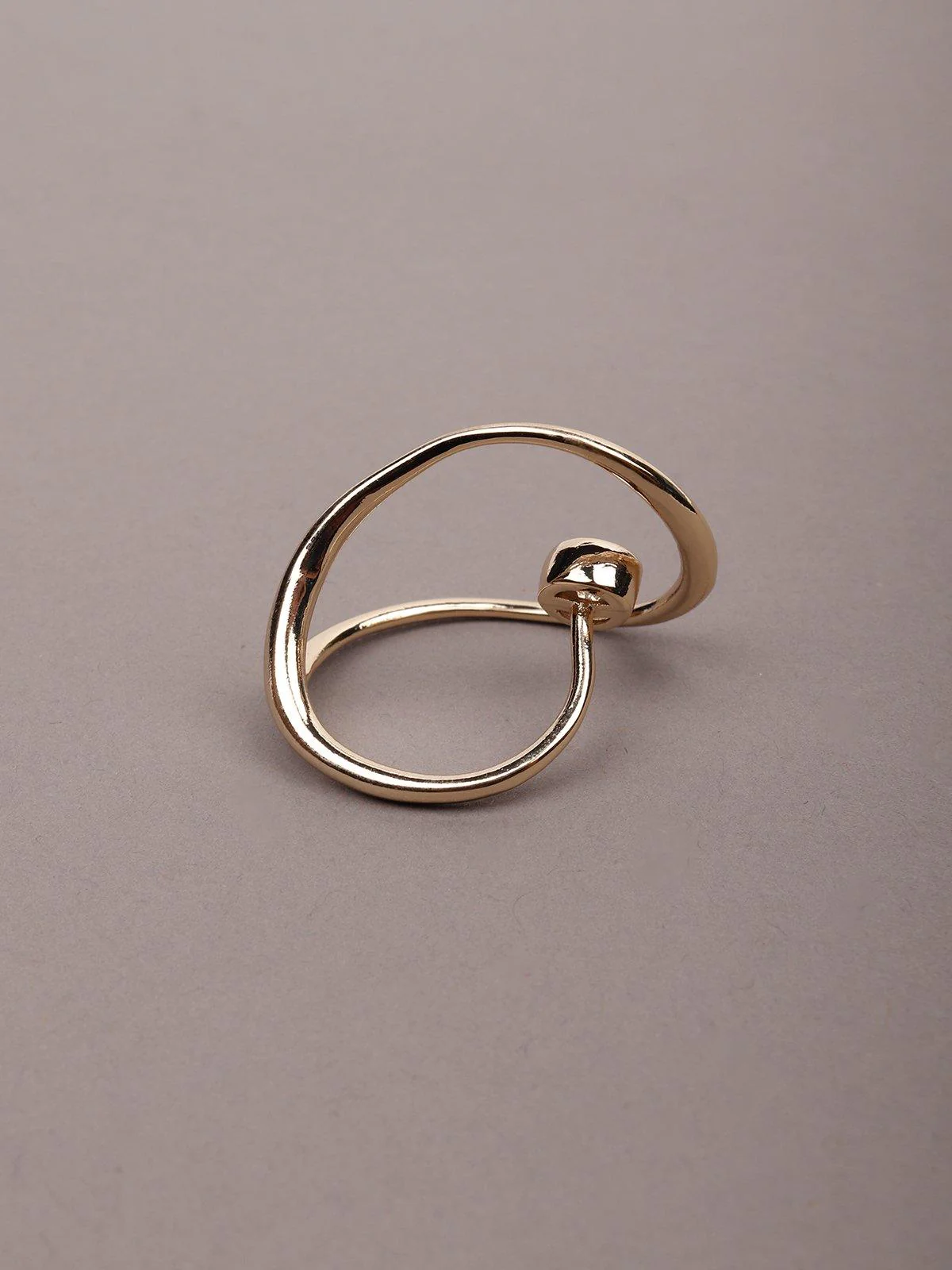 Odette Women Rhinestone Metal Ring - Image 6