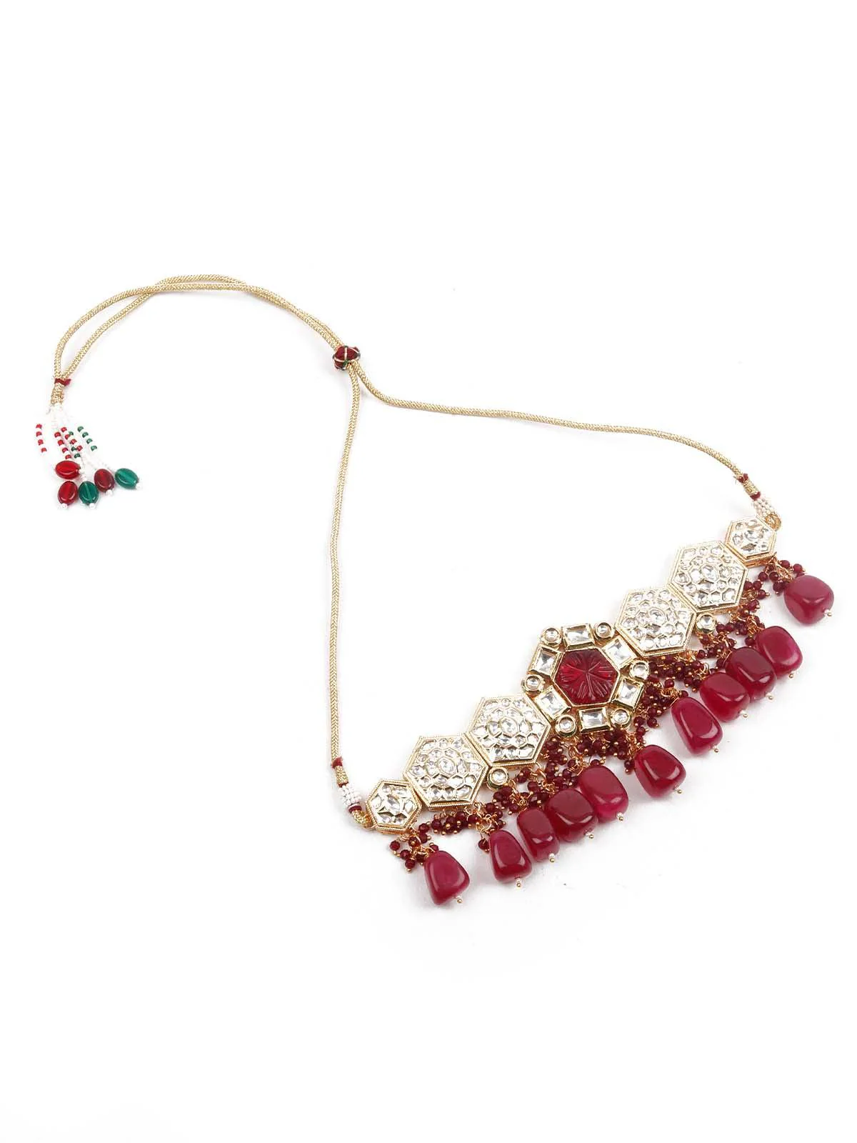Odette Women Exquisite Double Sided Choker Set - Image 4