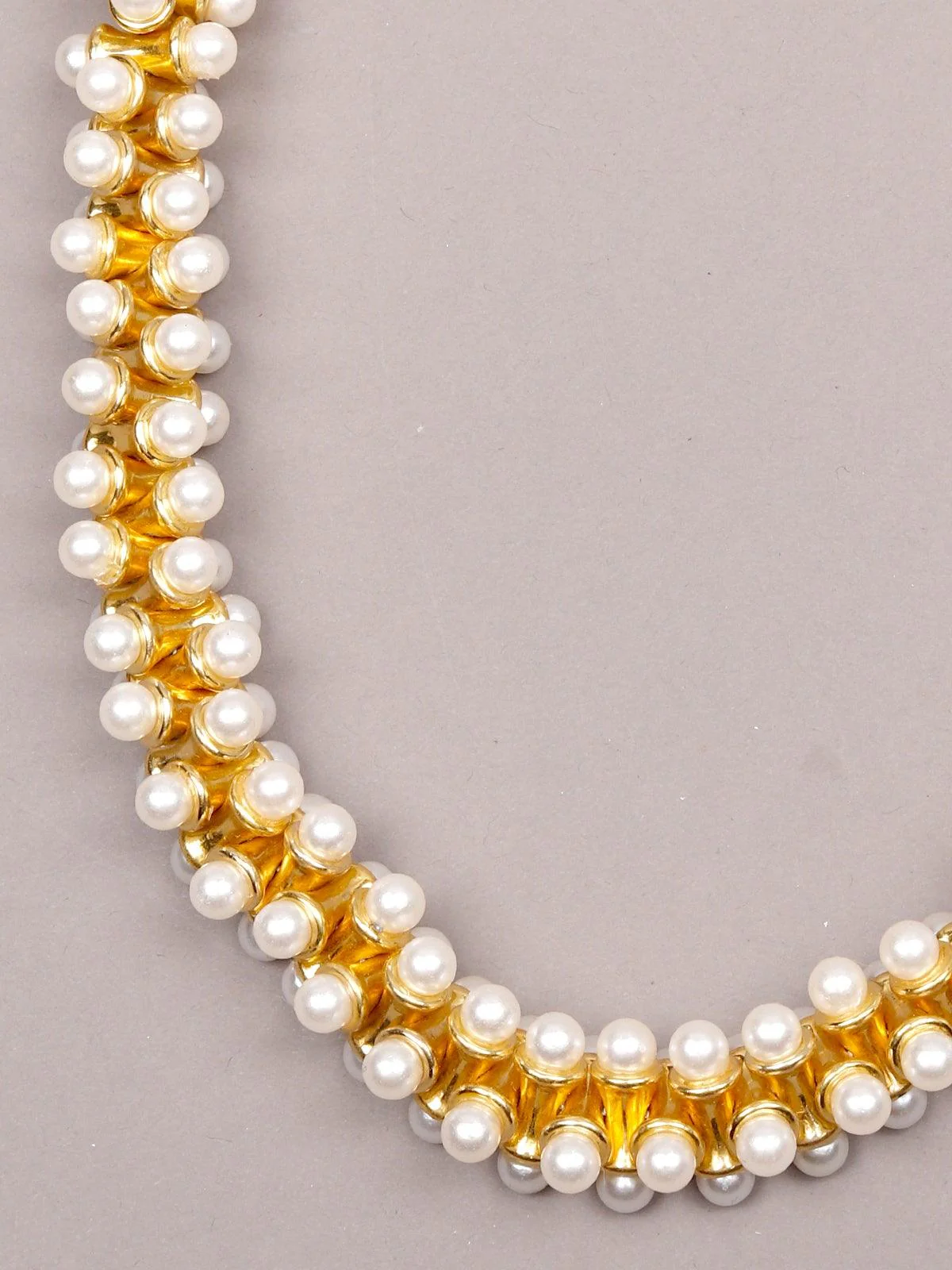 Odette Women Gold Metal Necklace - Image 6