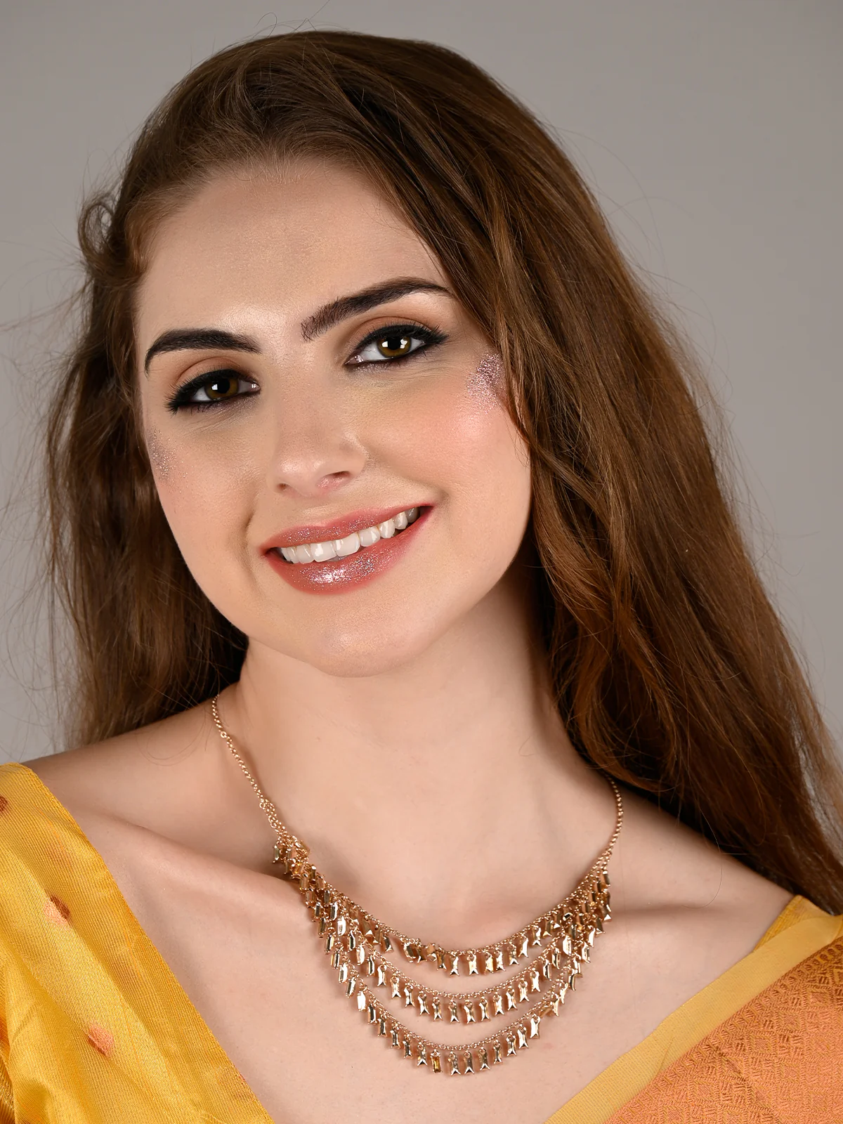 Odette Women Gold Metal Necklace
