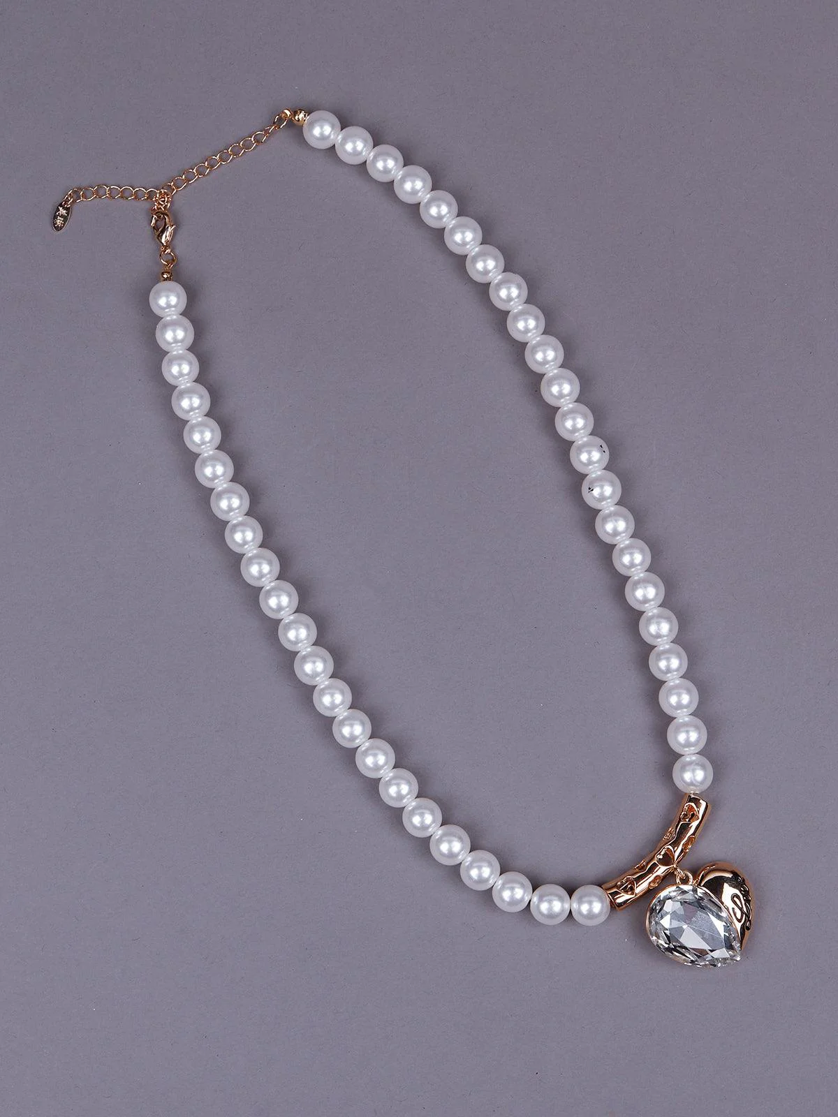 Odette Women Gaold Metal Necklace - Image 4