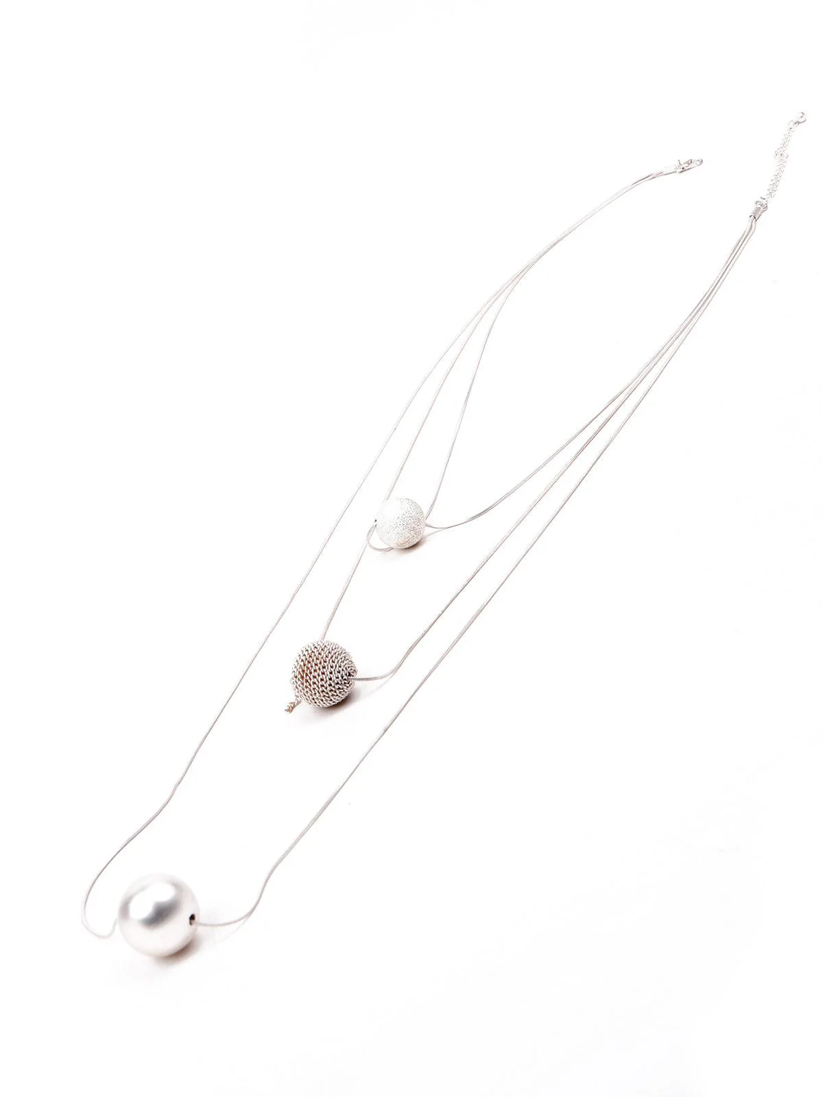 Odette Women Silver Metal Necklace