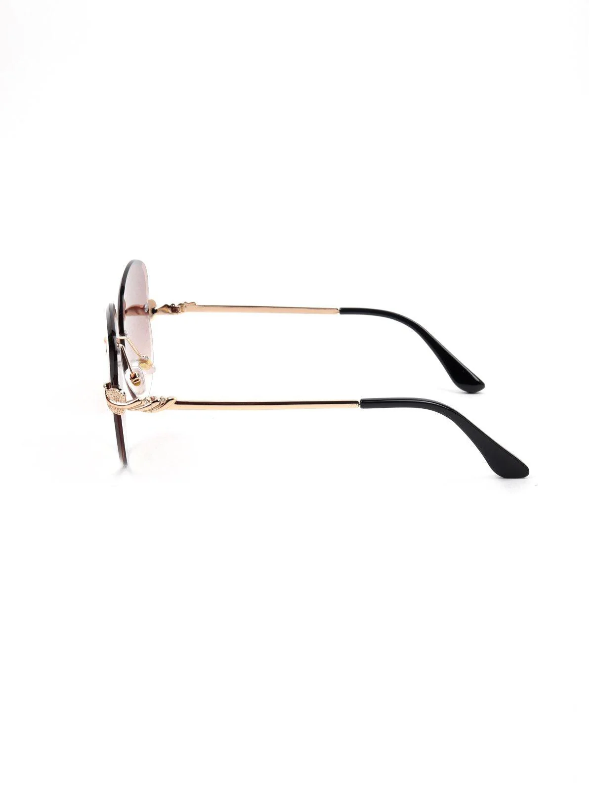 Odette Women Pink Metal Sunglasses - Image 5