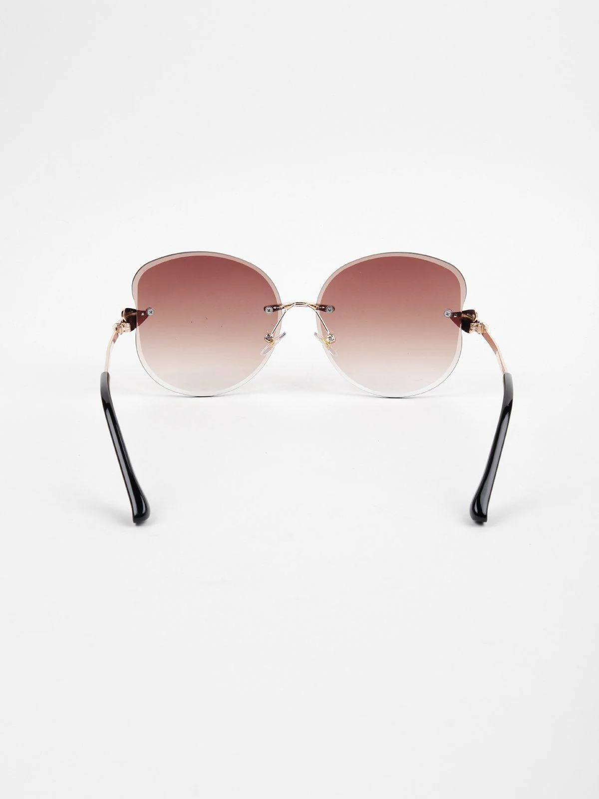 Odette Women Pink Metal Sunglasses - Image 6