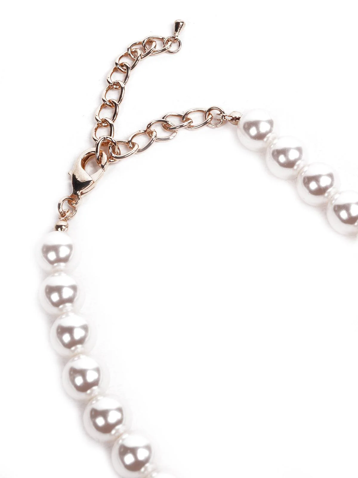 Odette Women Faux Pearl Chic Necklace Embellished - Image 6
