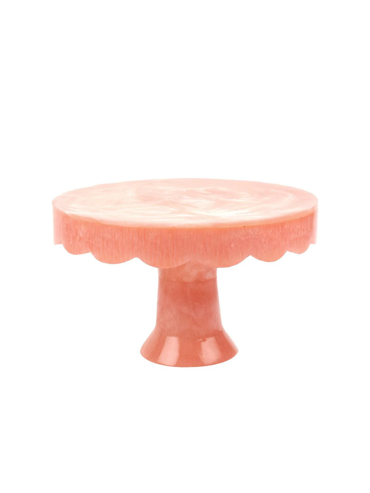 Odette Women Floral Essence Pinkresin Cake Stand - Image 3