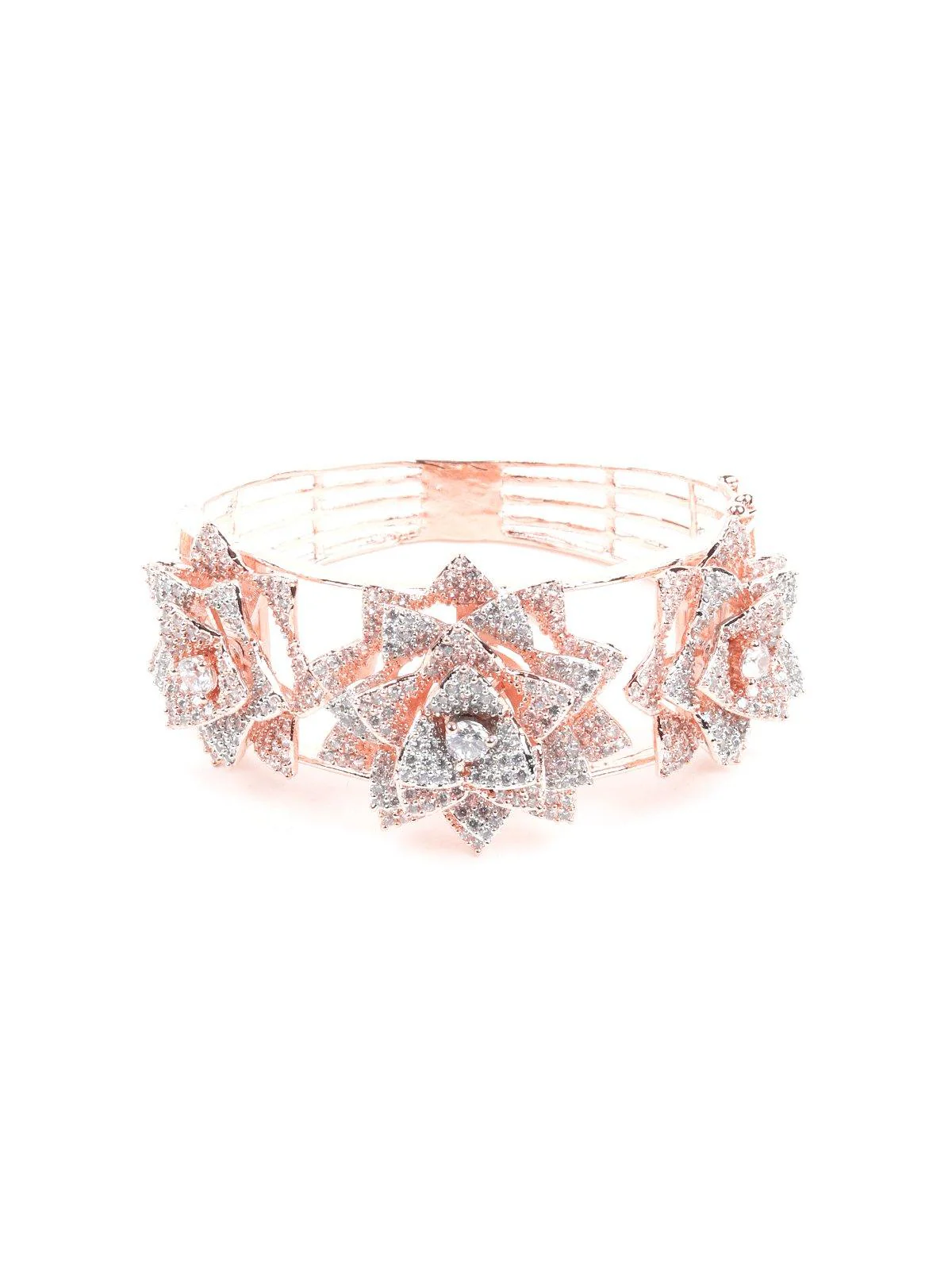 Odette Women Gold Metal Bracelet - Image 3