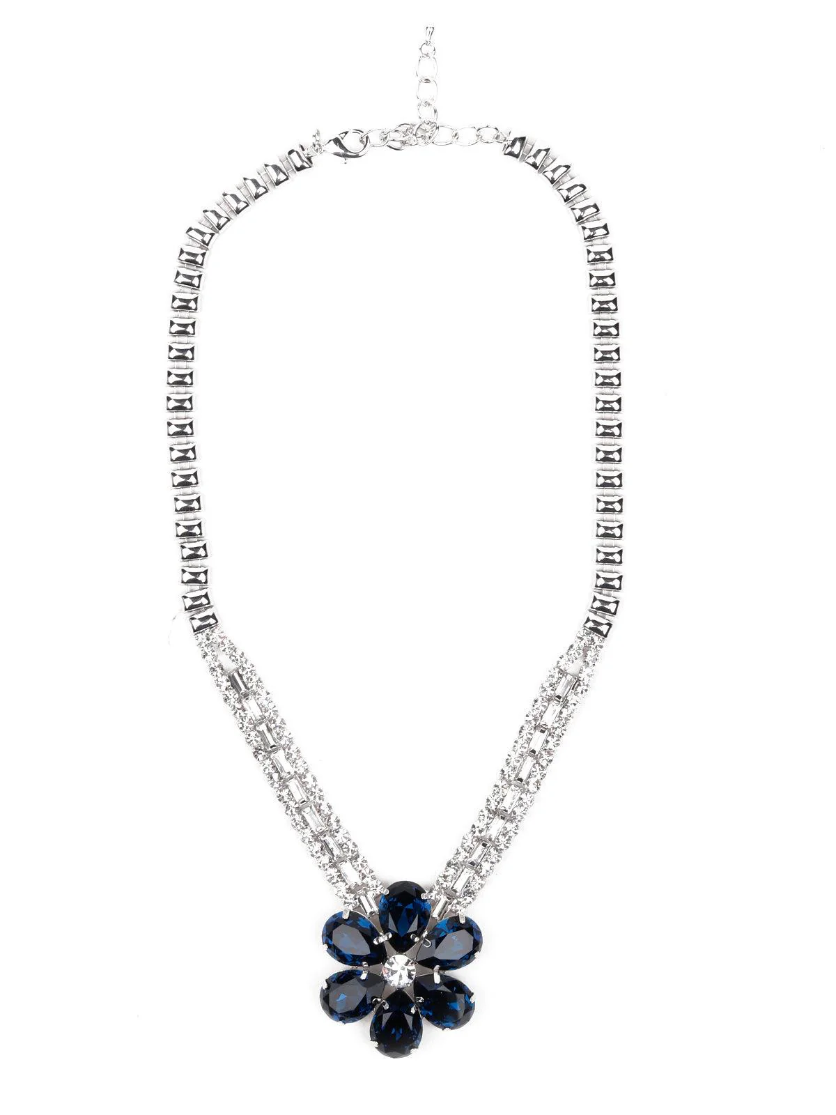 Odette Women Silvar Metal Necklace - Image 3