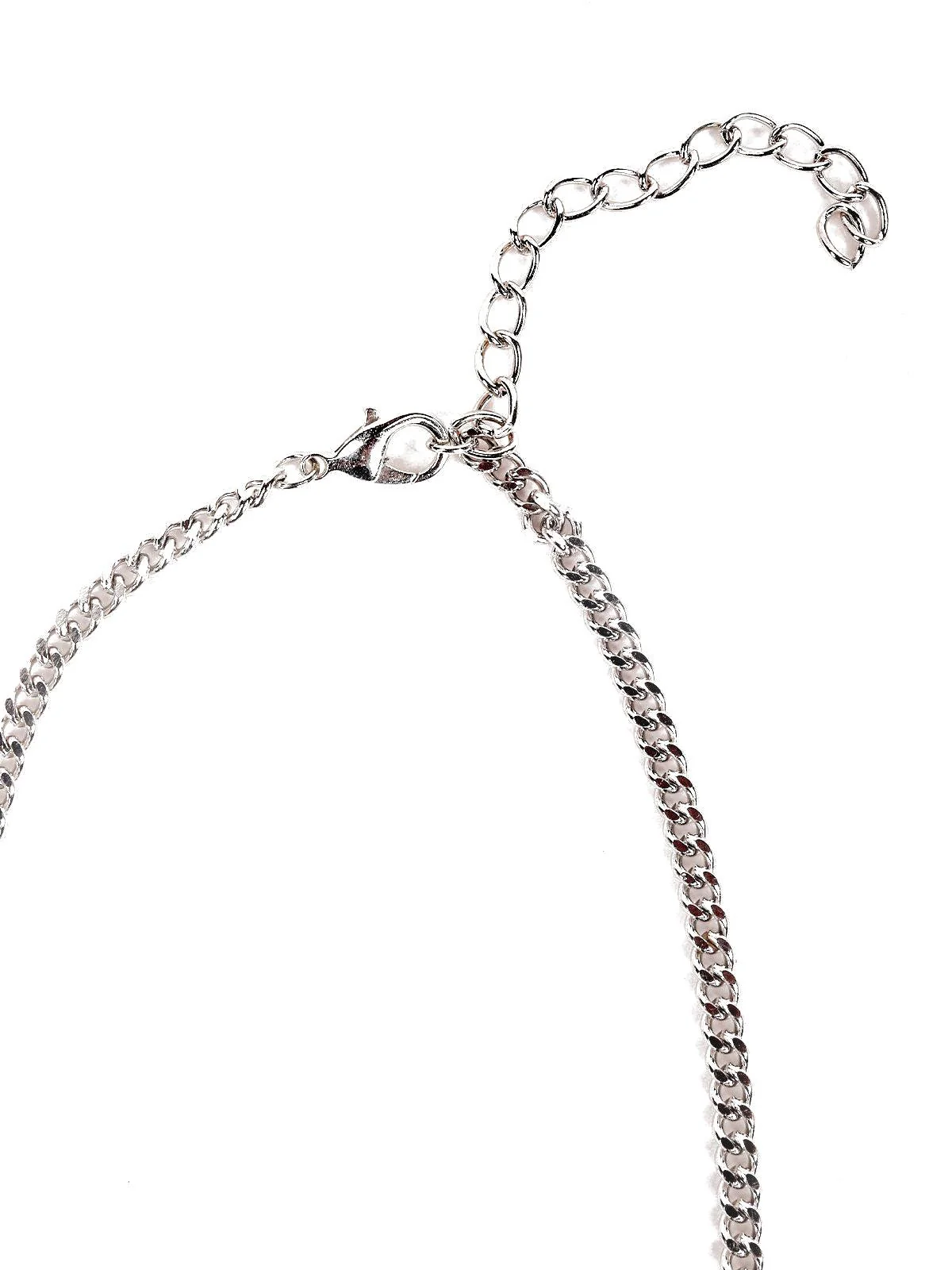 Odette Women Green Metal Necklace - Image 6