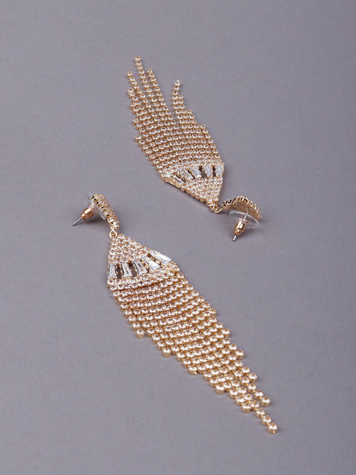 Odette Women Geometric Metal Earrings - Image 6