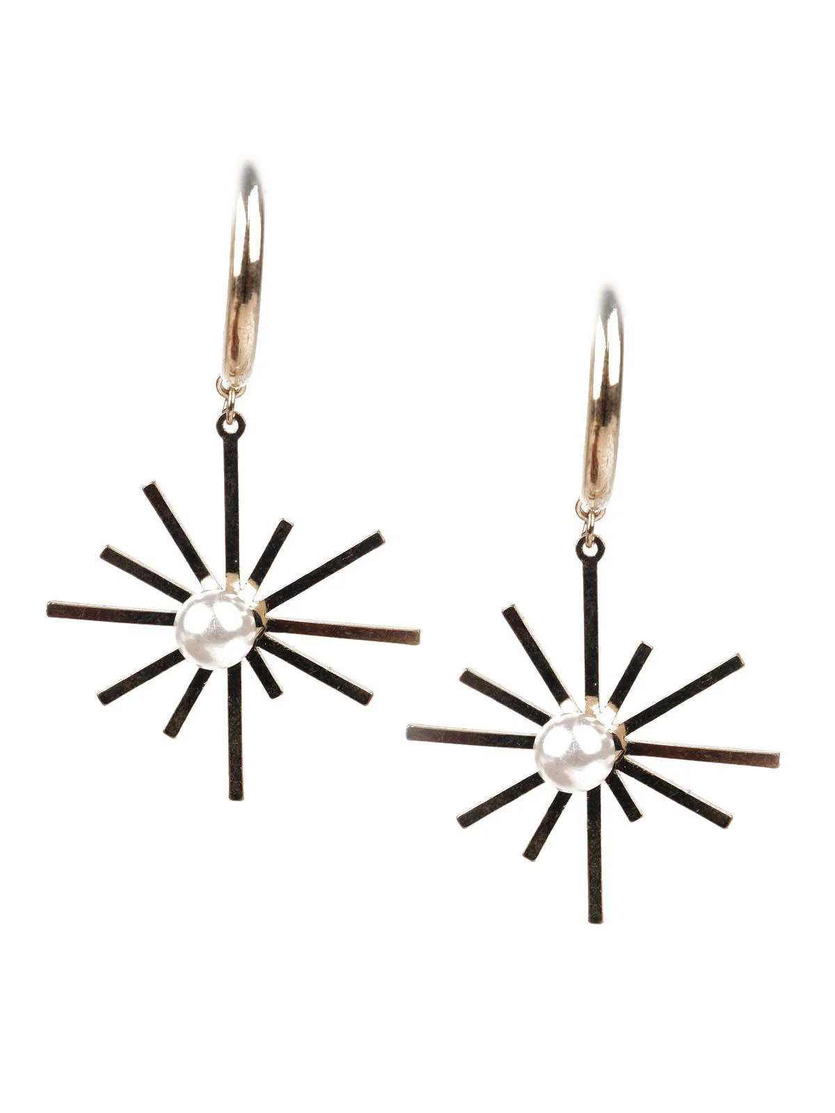 Odette Women Gold Color Dangle Earring