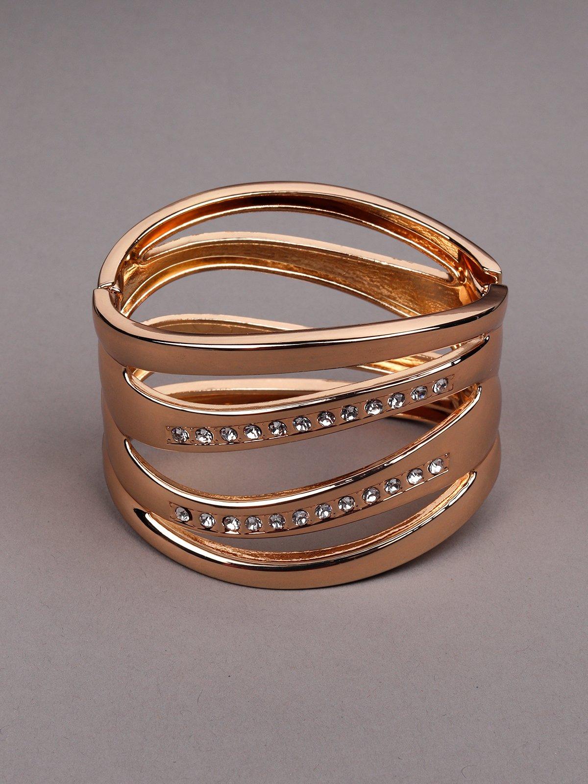 Odette Women Gold Metal Bracelet - Image 3