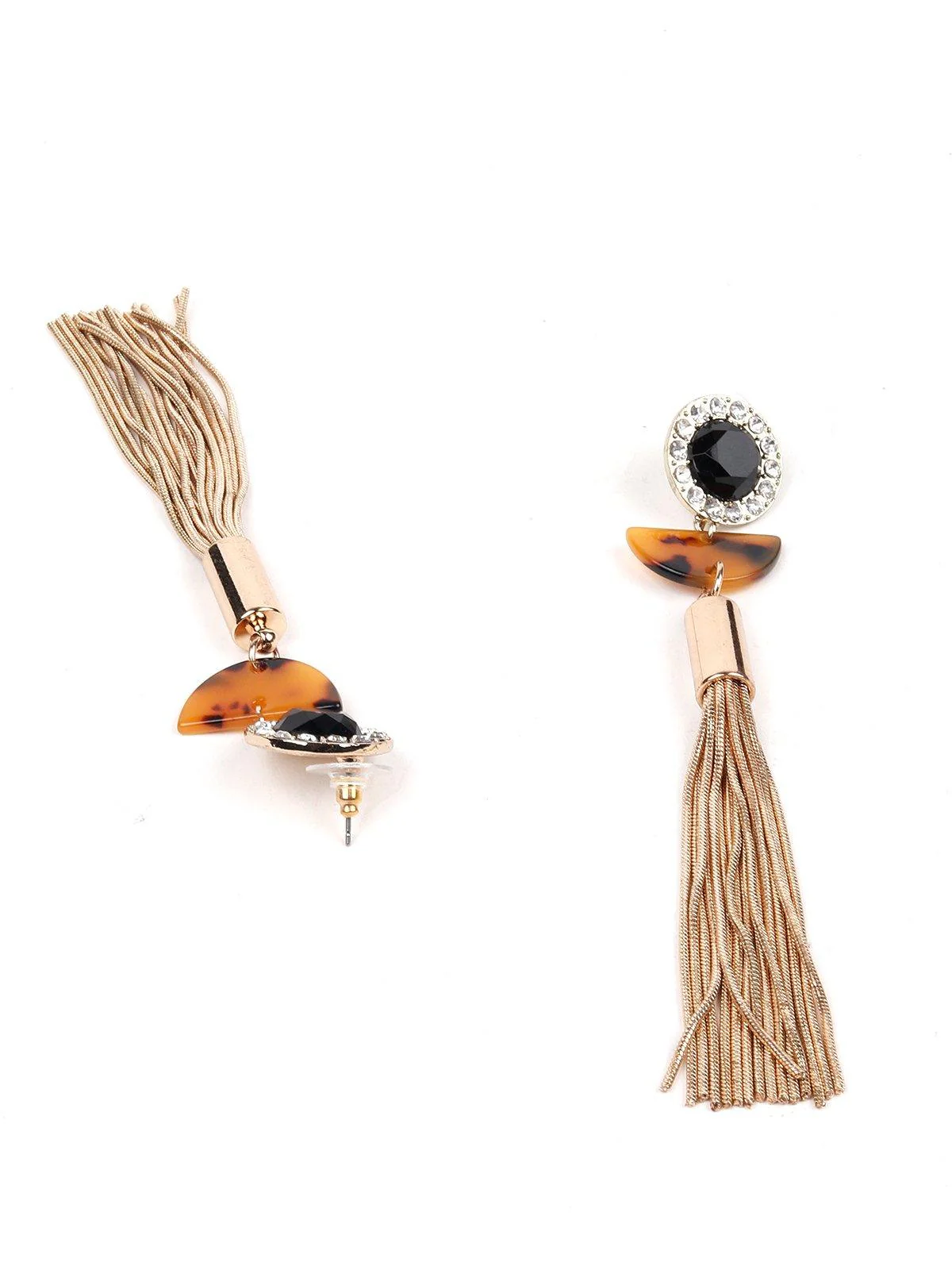 Odette Women Gold Metal Earrings - Image 5