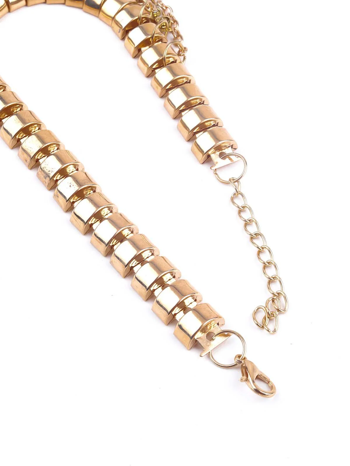 Odette Women Gold Layered Ankle Chain - Image 5