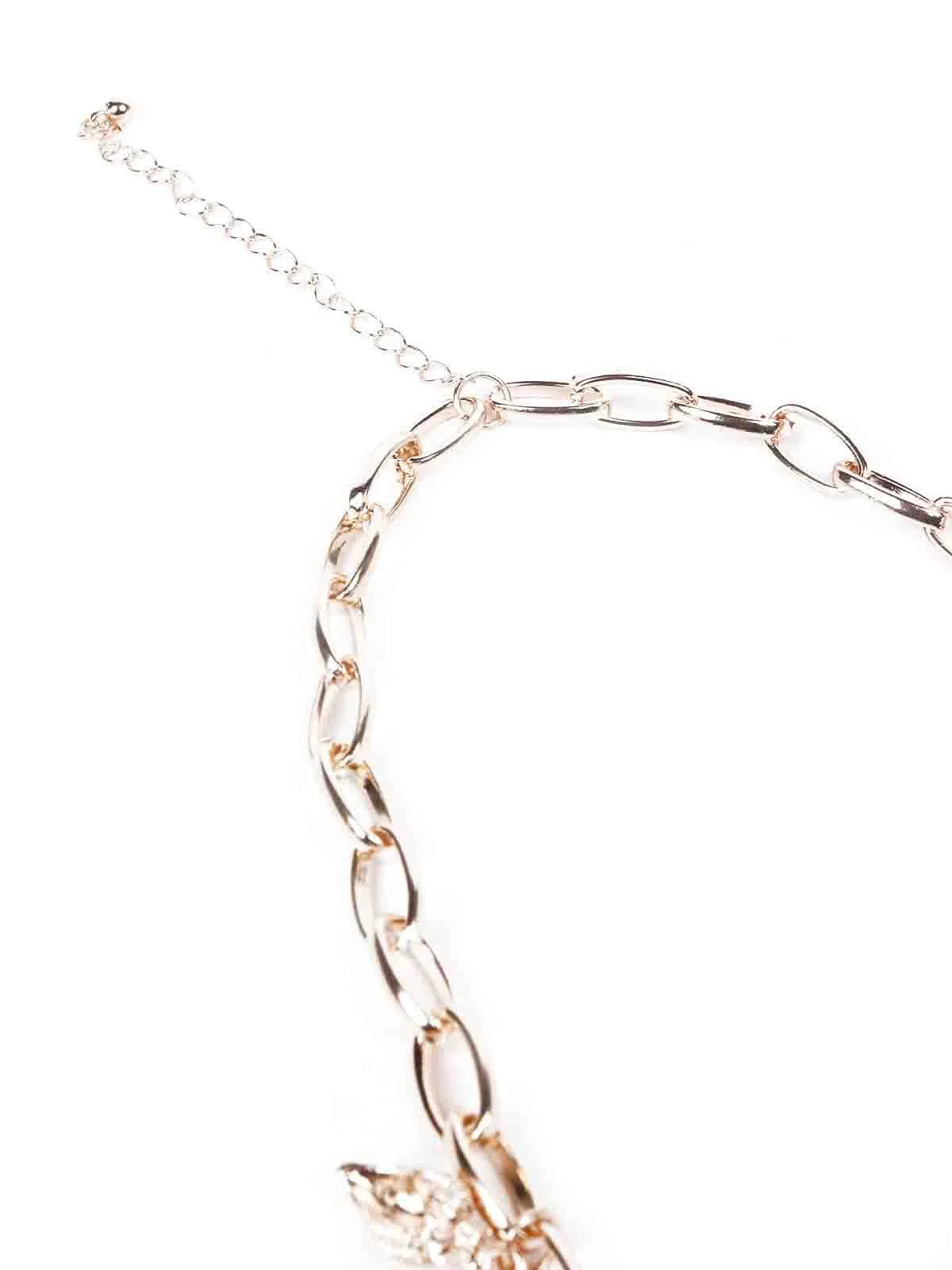 Odette Women Gold Necklace Metal With Cute Charms - Image 6