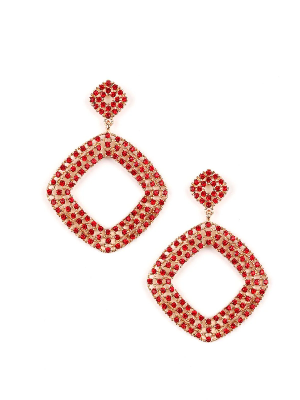 Odette Women Gold Metal Earrings - Image 3