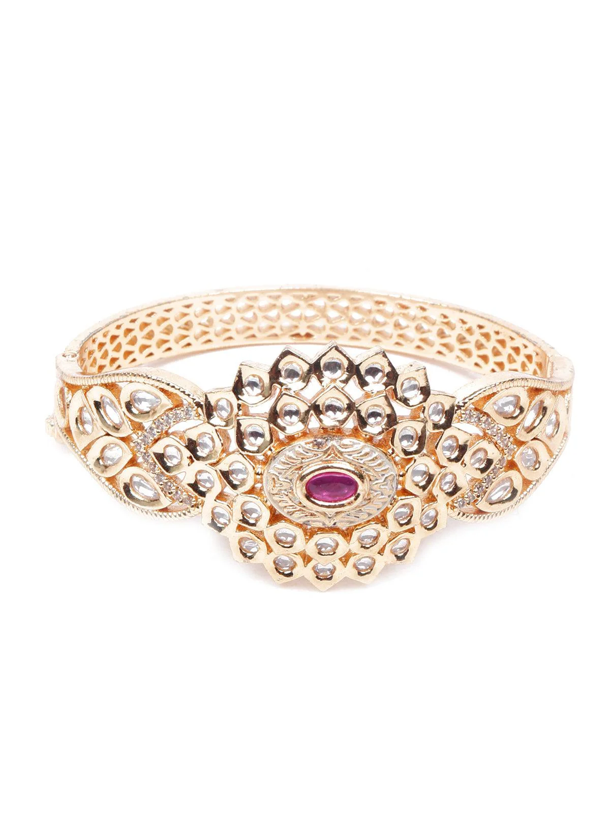 Odette Women Gold Metal Bracelet - Image 3