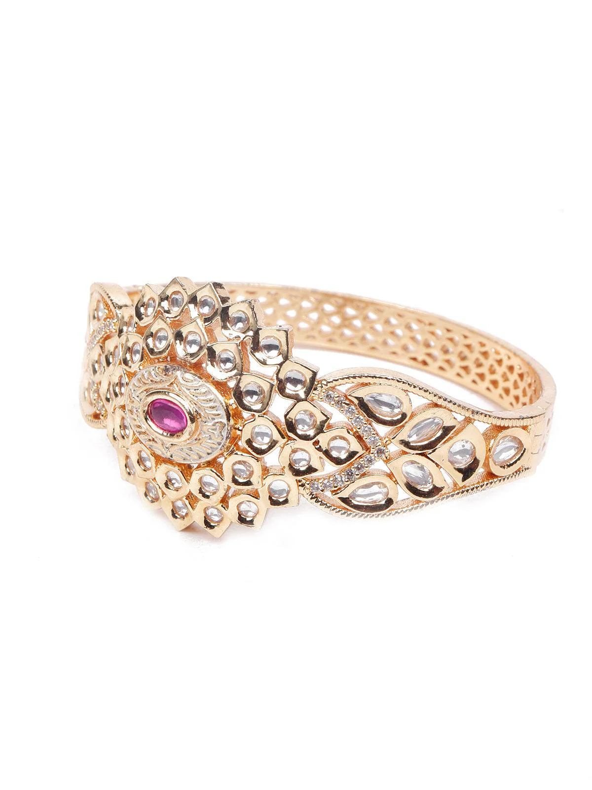 Odette Women Gold Metal Bracelet - Image 4