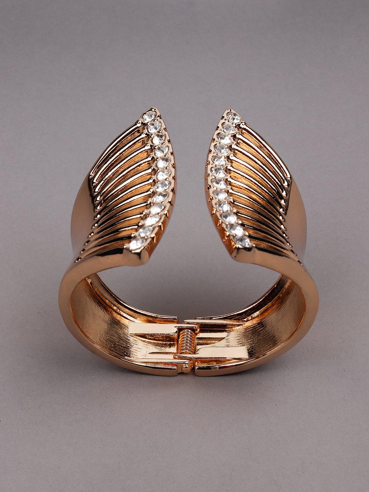 Odette Women Gold Metal Bracelet - Image 4