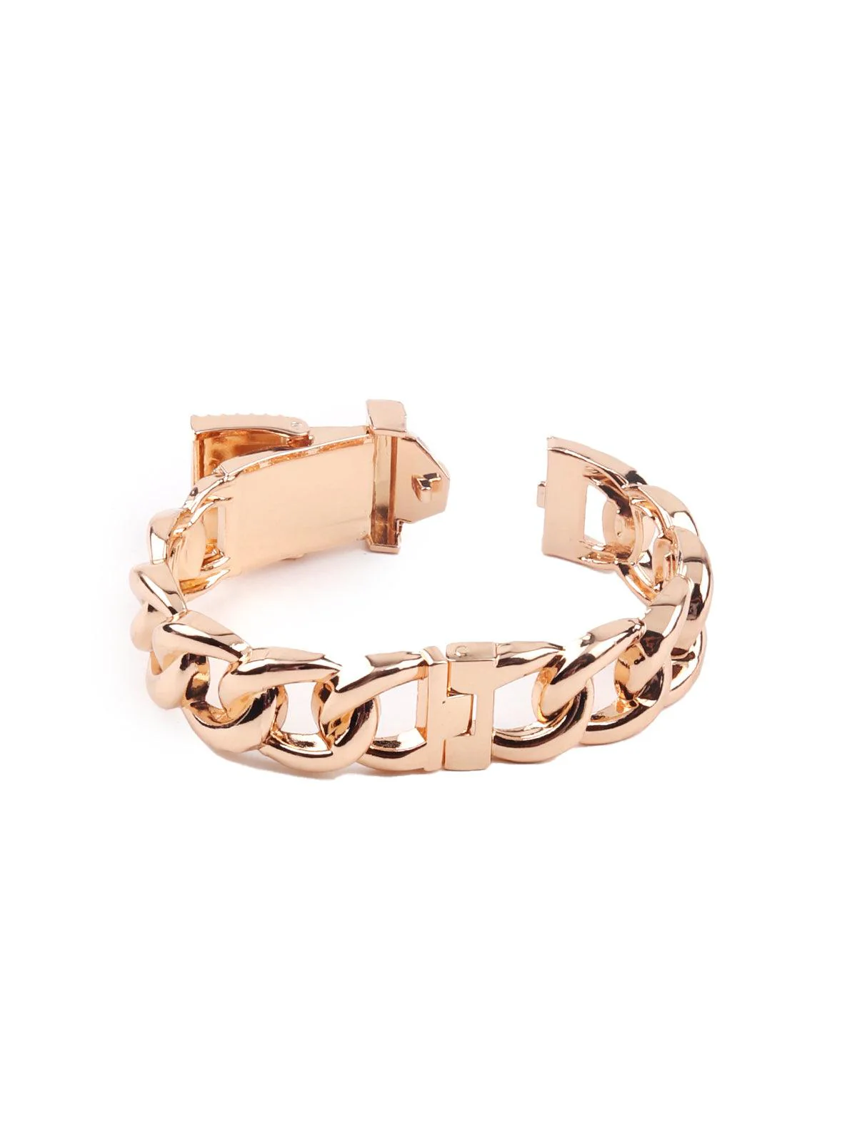 Odette Gold-Tone Chained Bracelet For Women - Image 6
