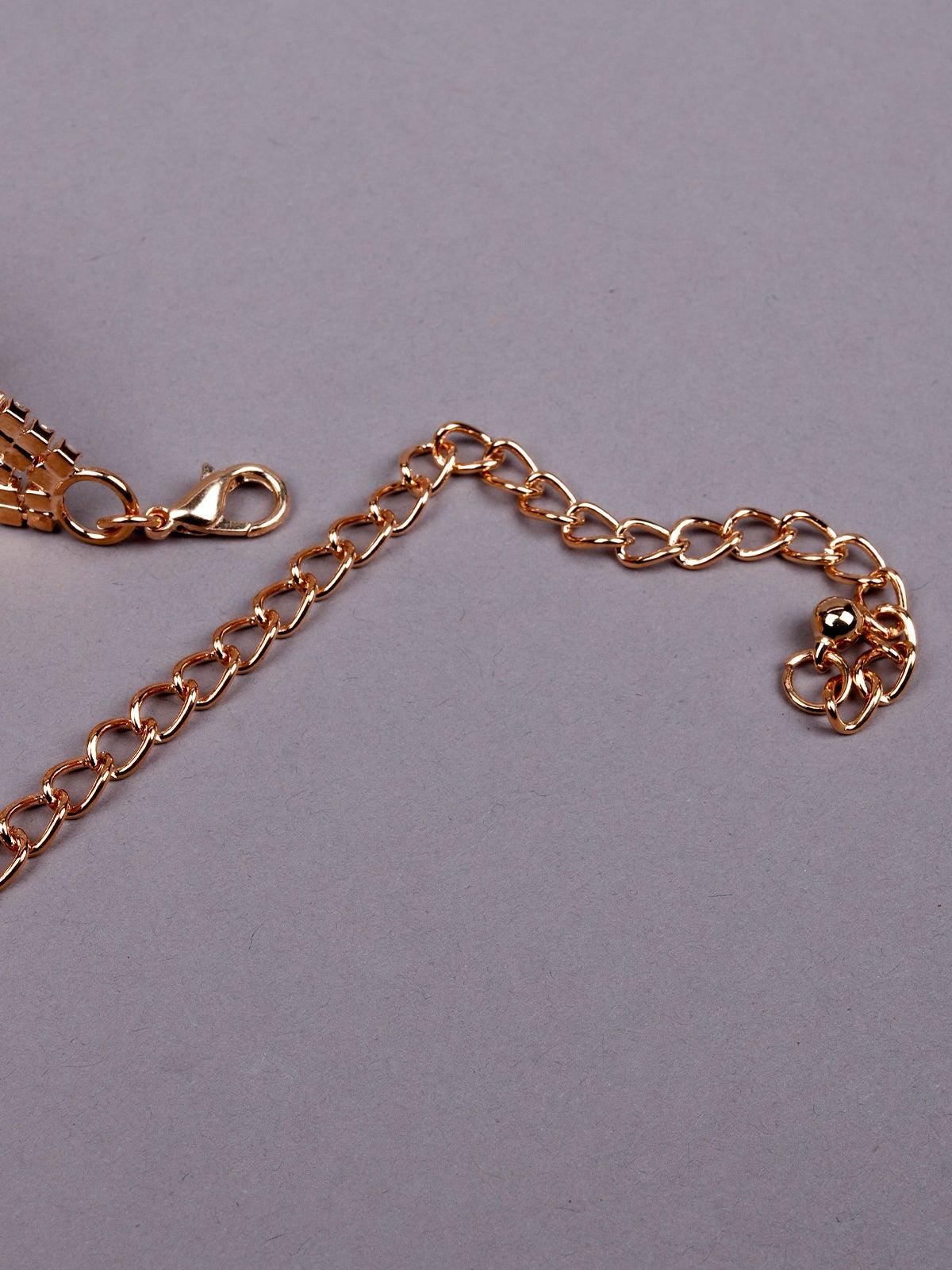 Odette Women Gold-Tone Crystal Choker - Image 6